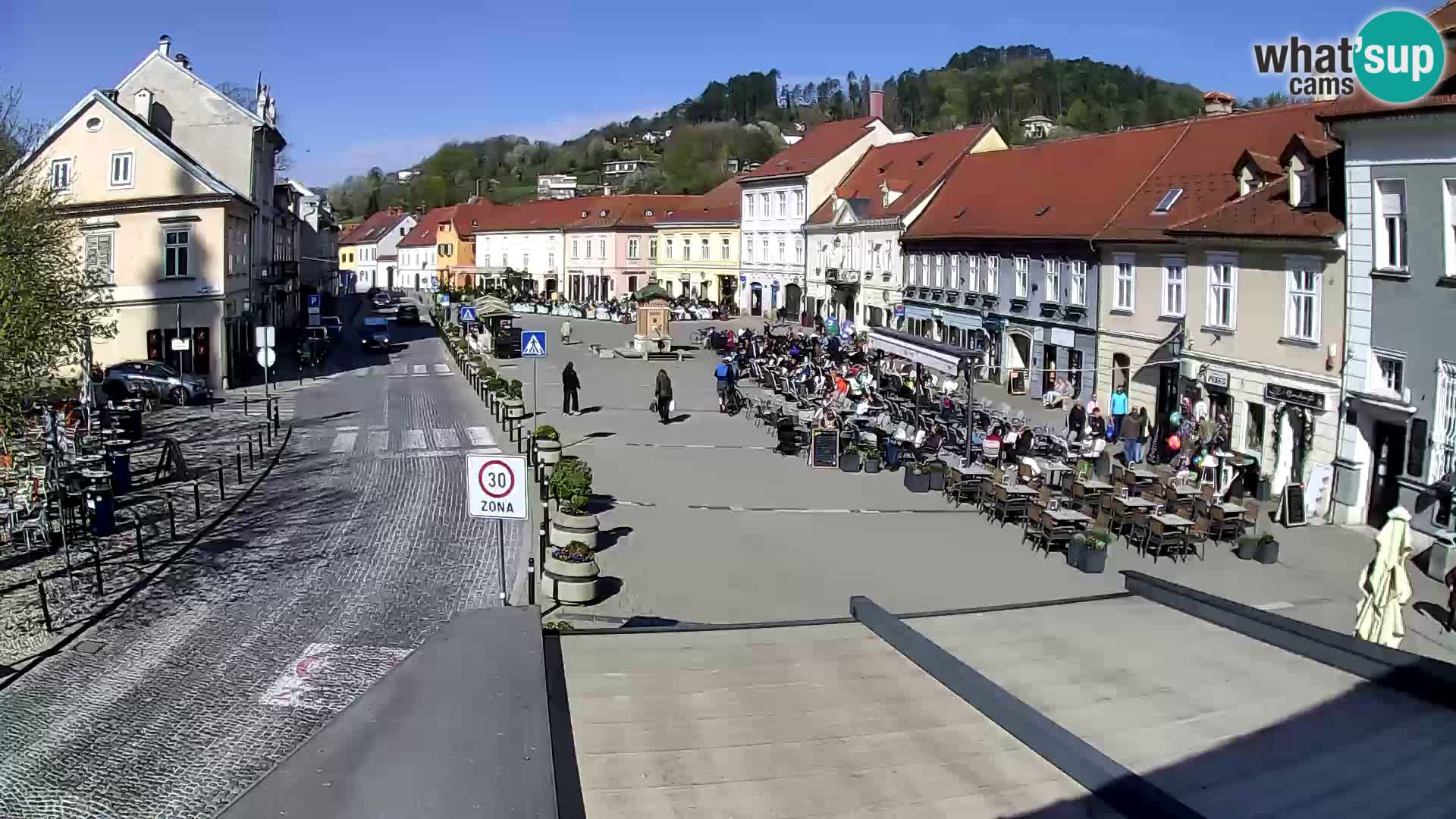 Samobor – Piazza centrale dedicata a re Tomislav