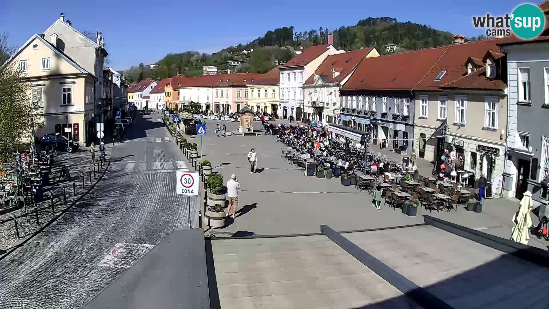 Samobor – Plaza central dedicado al rey Tomislav