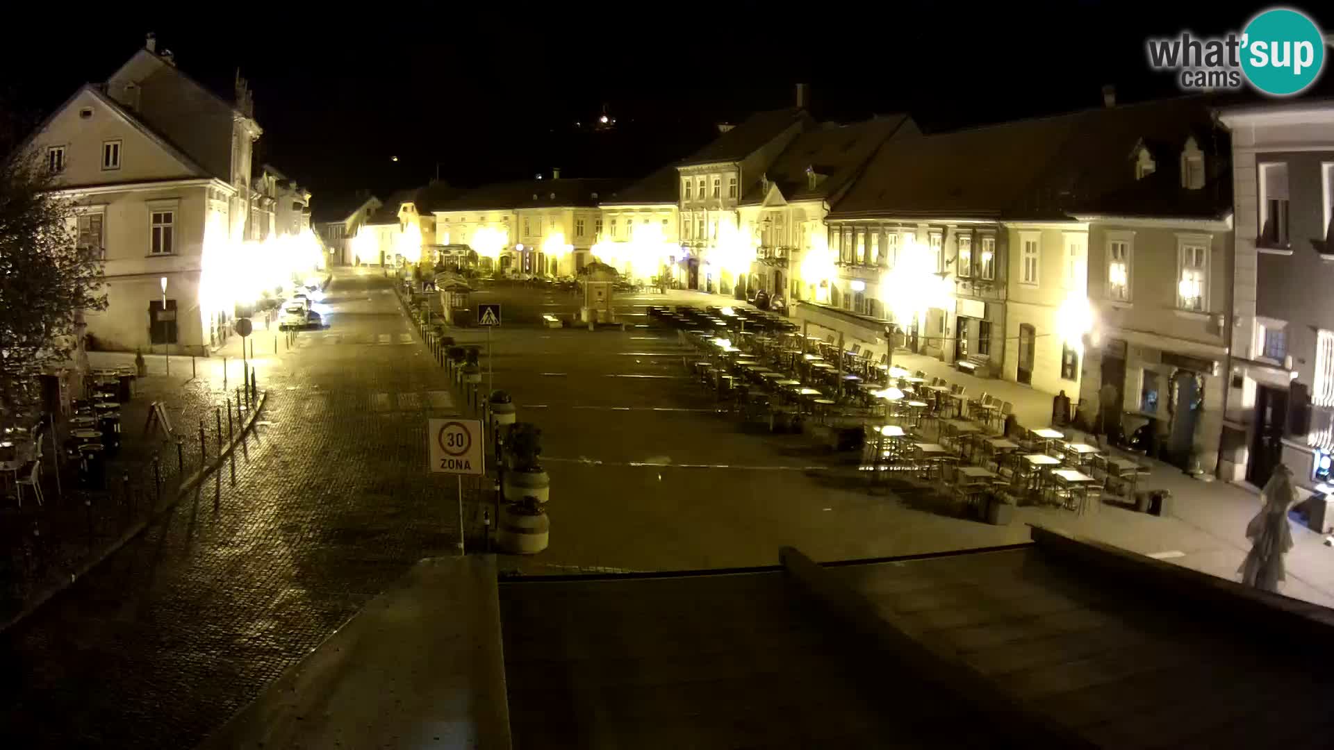 Samobor – Place centrale dédié au roi Tomislav