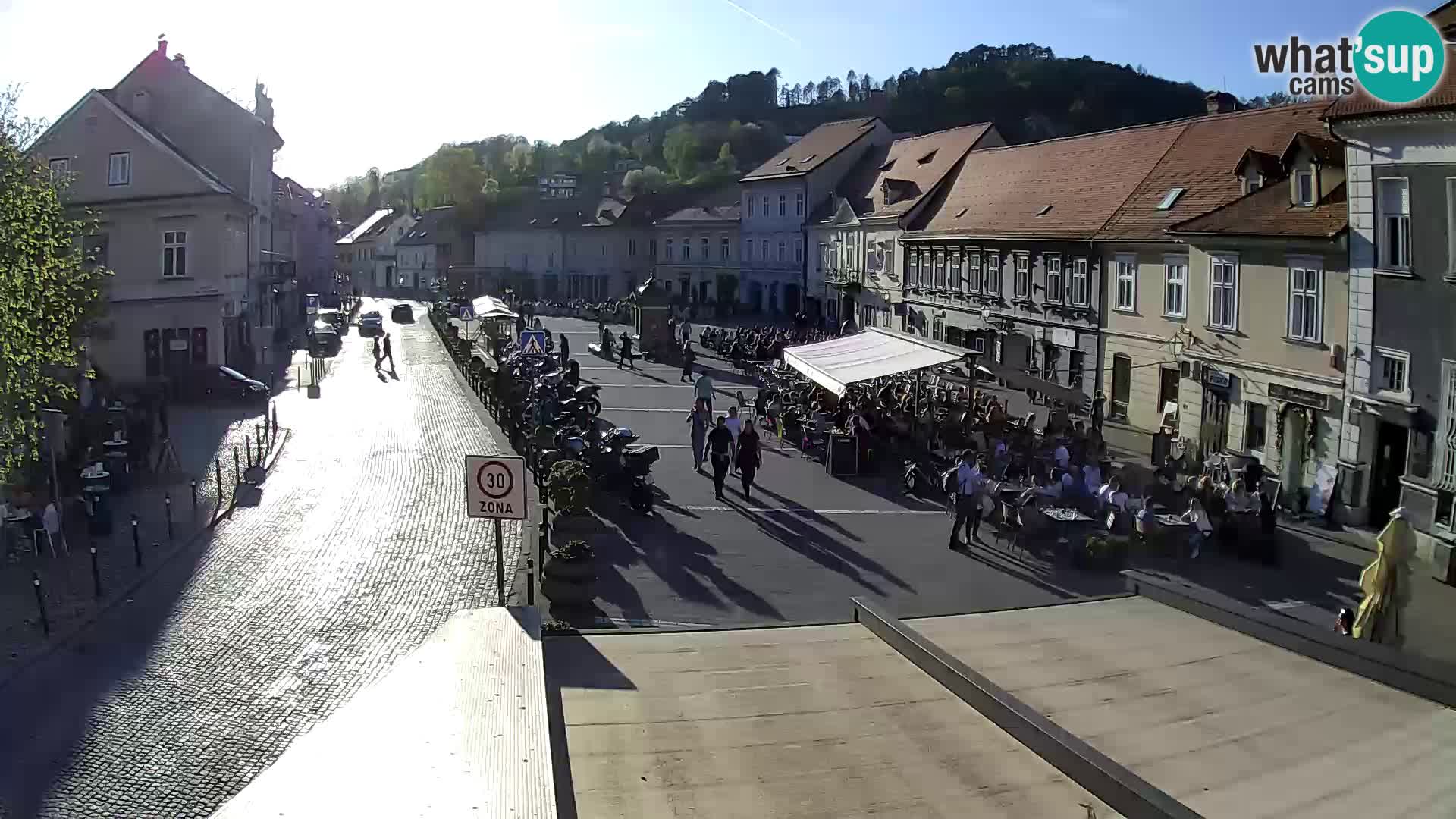 Samobor – Piazza centrale dedicata a re Tomislav