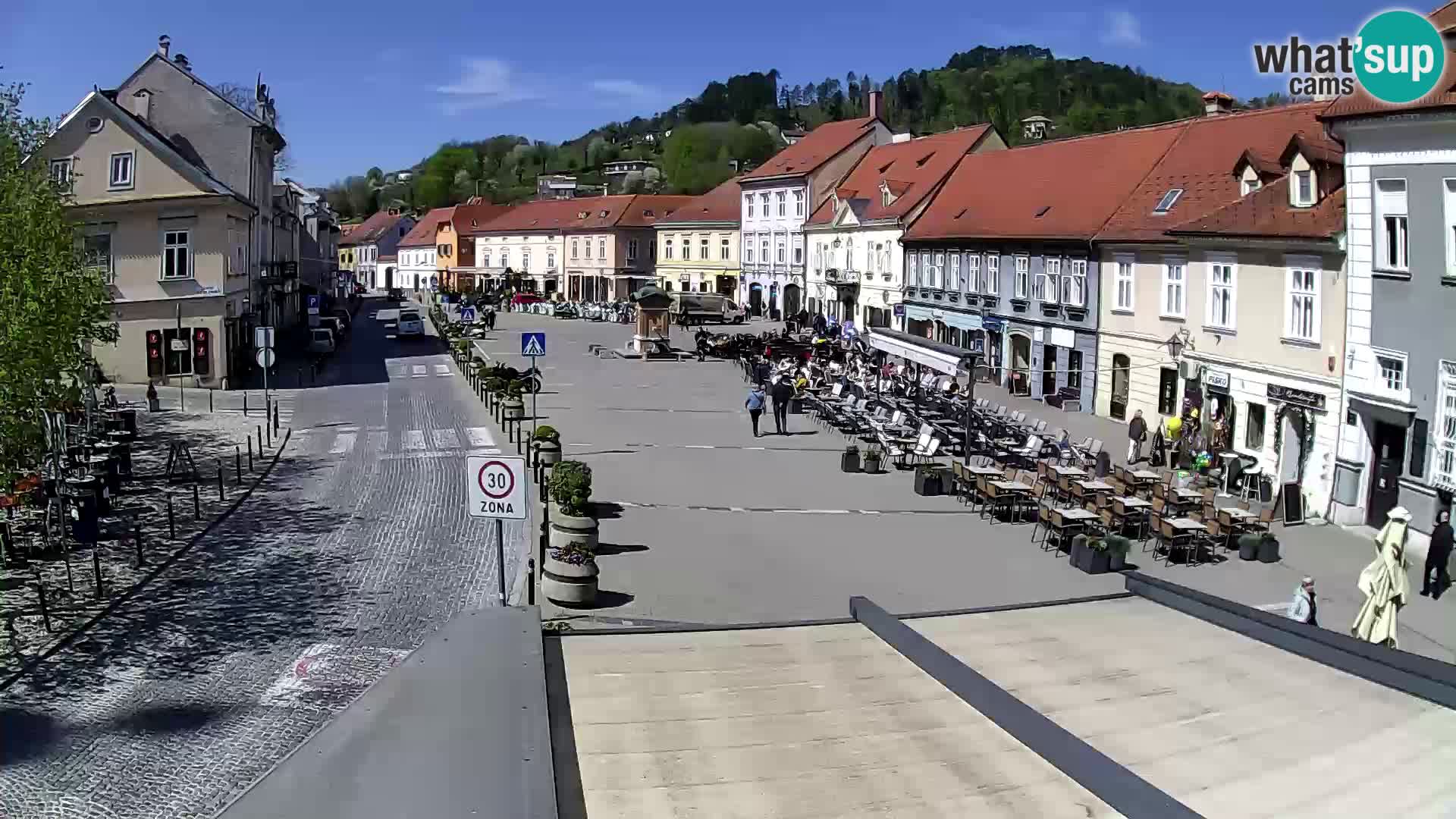 Samobor – Piazza centrale dedicata a re Tomislav