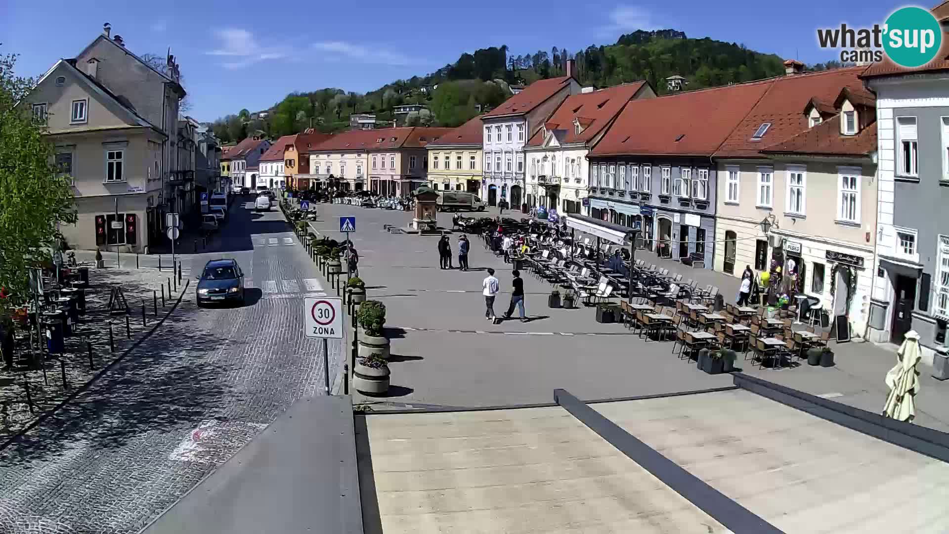 Samobor – Piazza centrale dedicata a re Tomislav