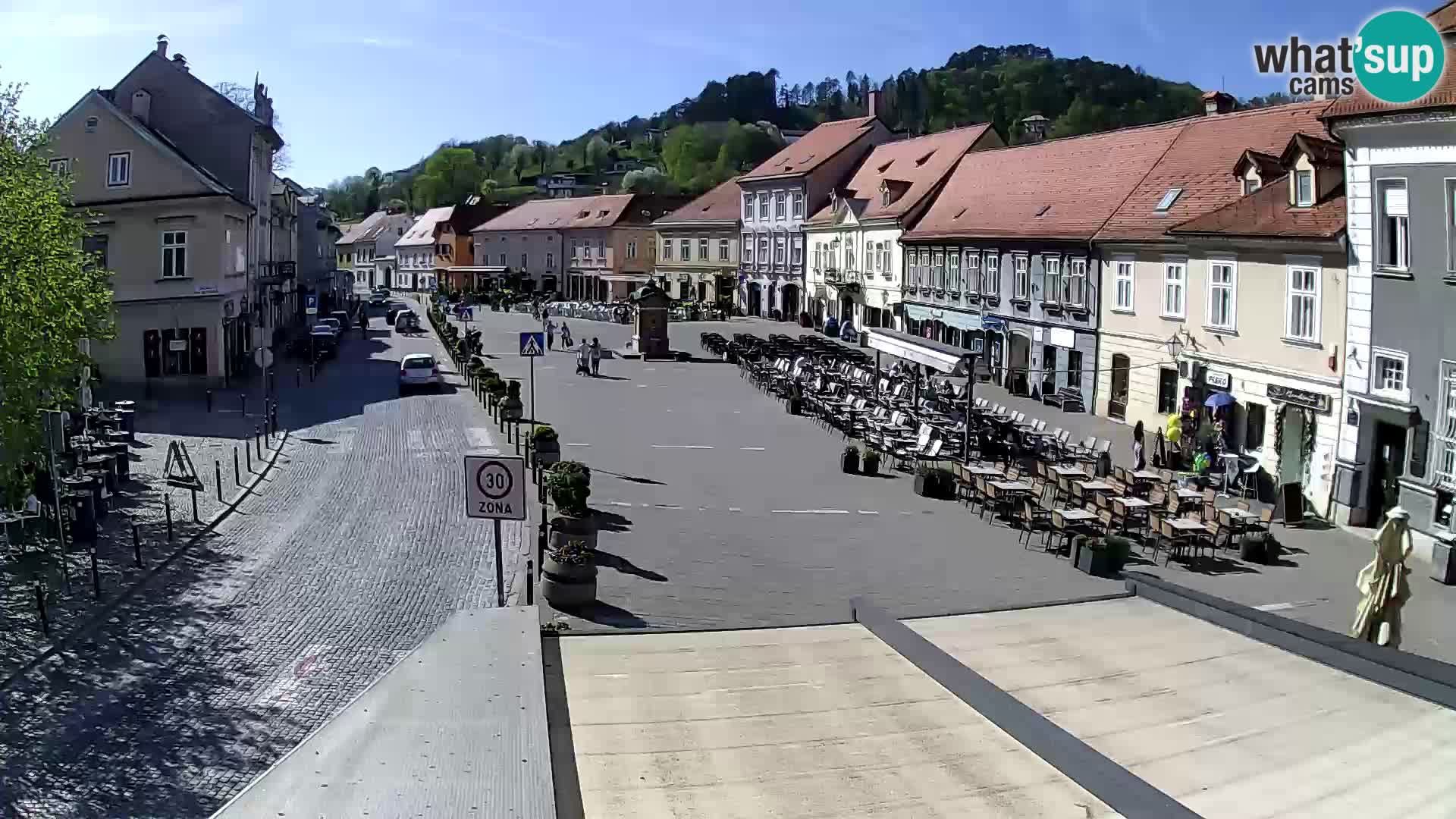 Samobor – Piazza centrale dedicata a re Tomislav