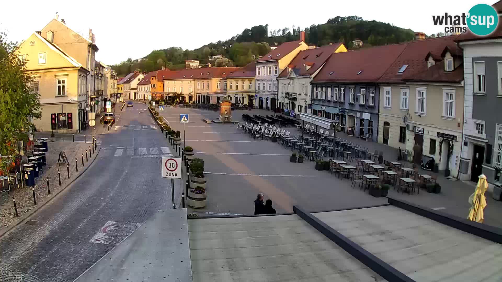 Samobor – Plaza central dedicado al rey Tomislav