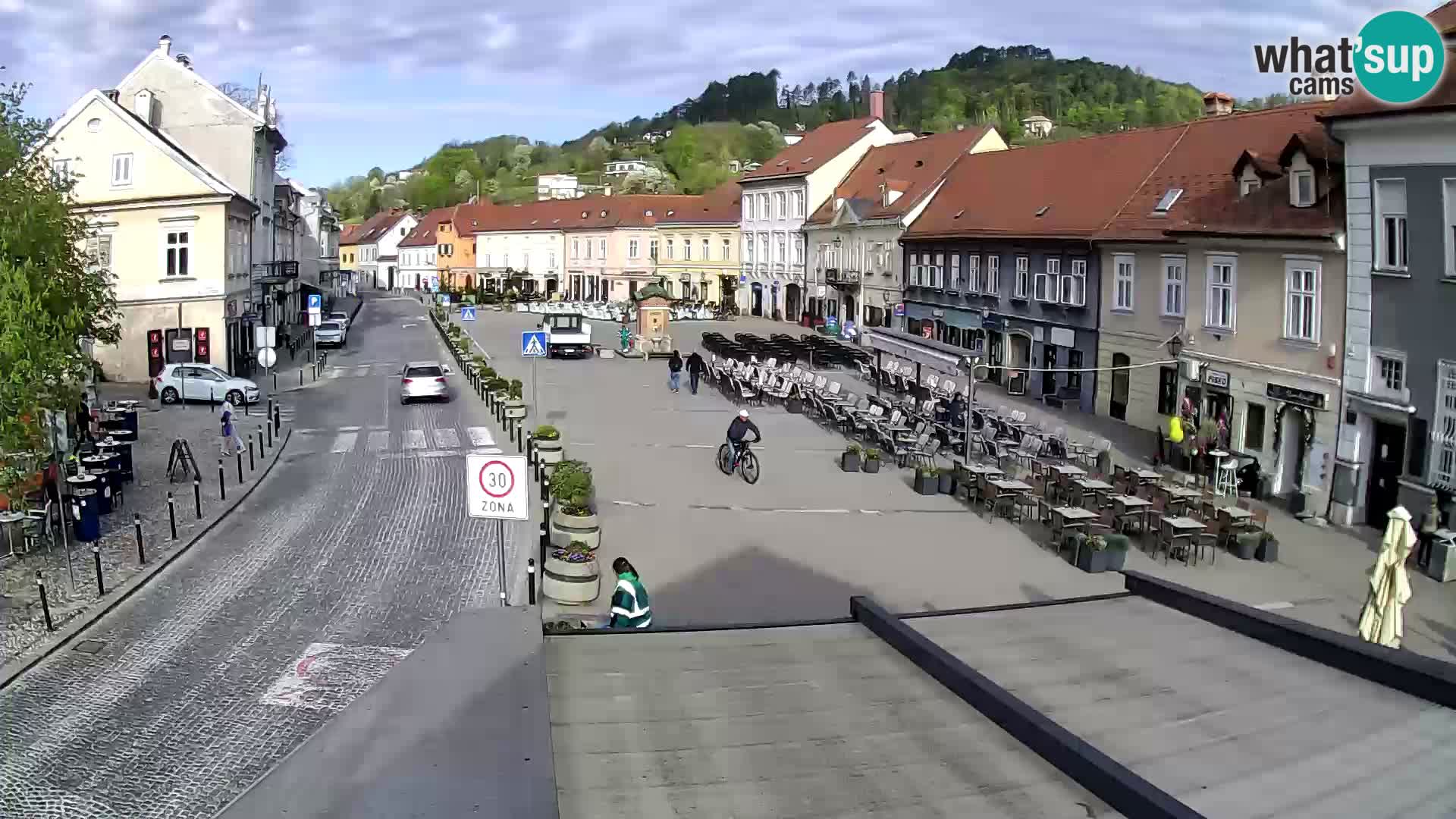 Samobor – Plaza central dedicado al rey Tomislav