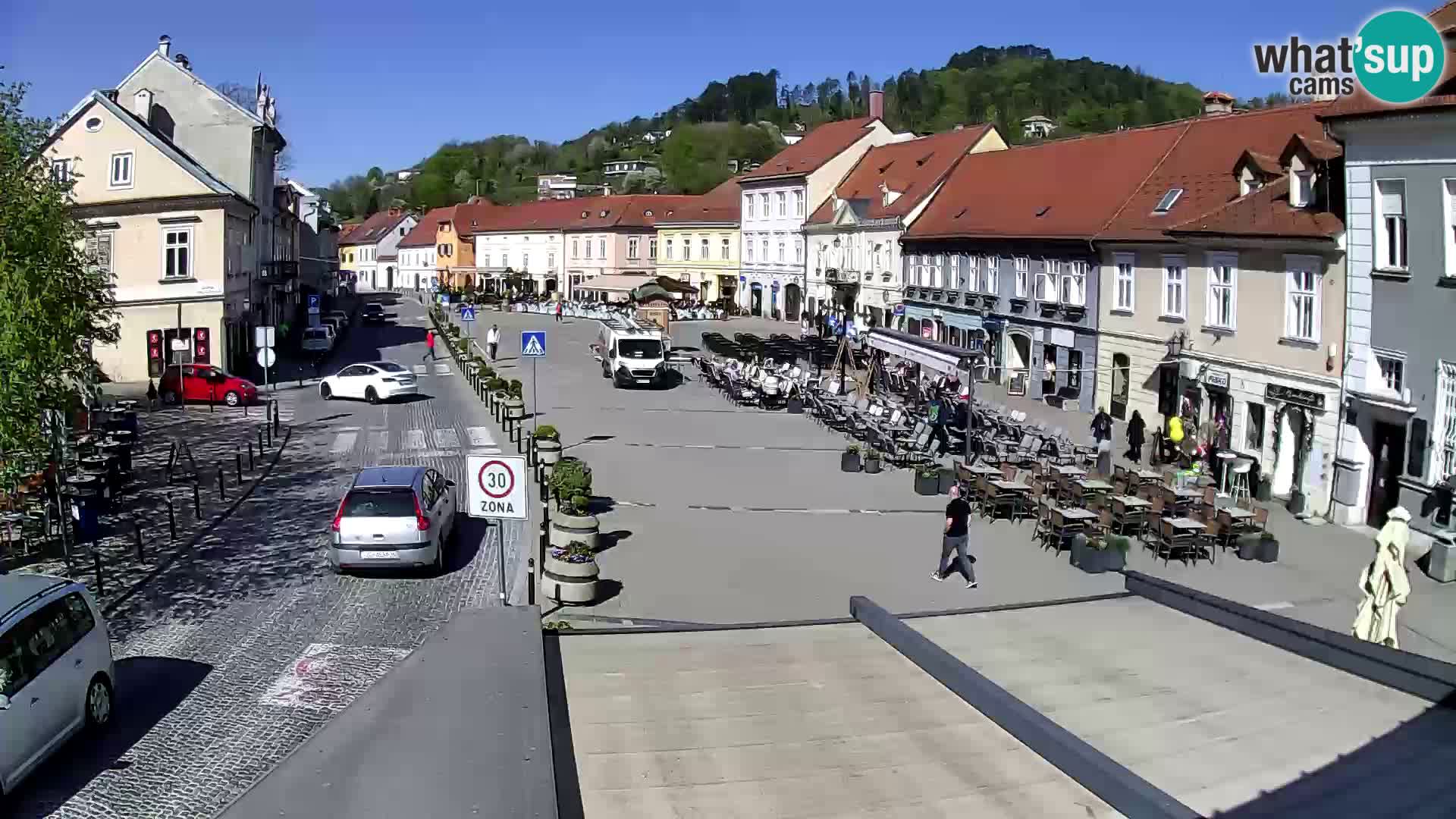 Samobor – Plaza central dedicado al rey Tomislav