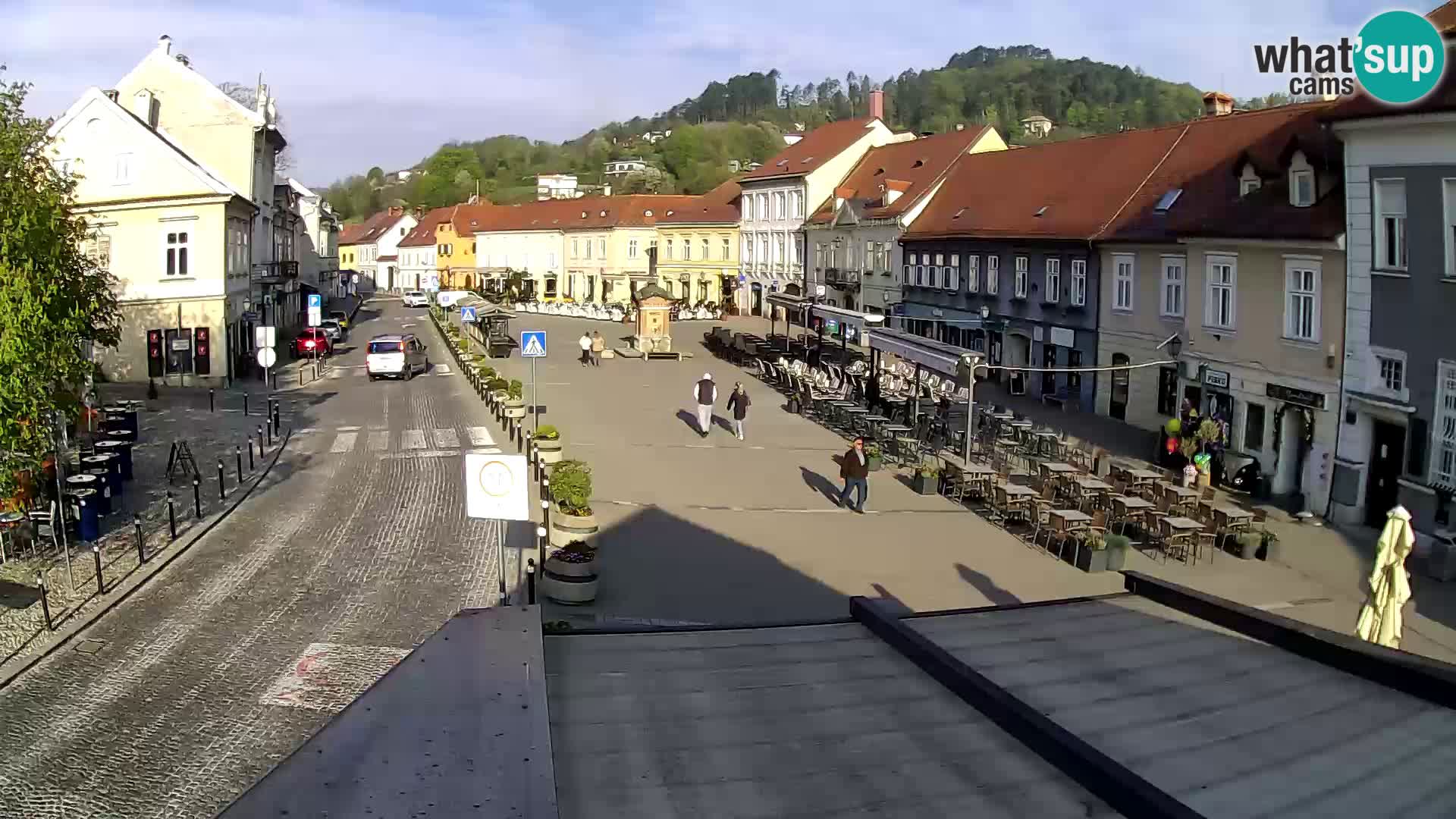 Samobor – Place centrale dédié au roi Tomislav