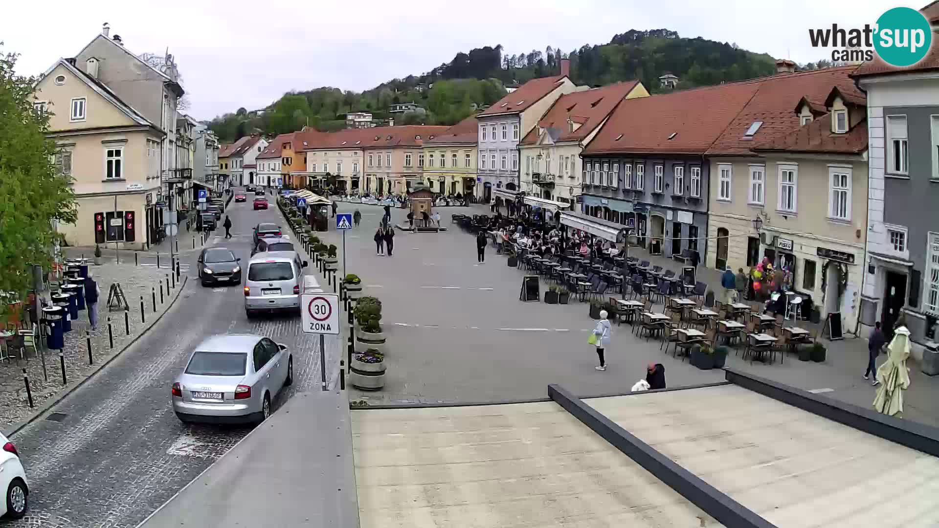 Samobor – Plaza central dedicado al rey Tomislav
