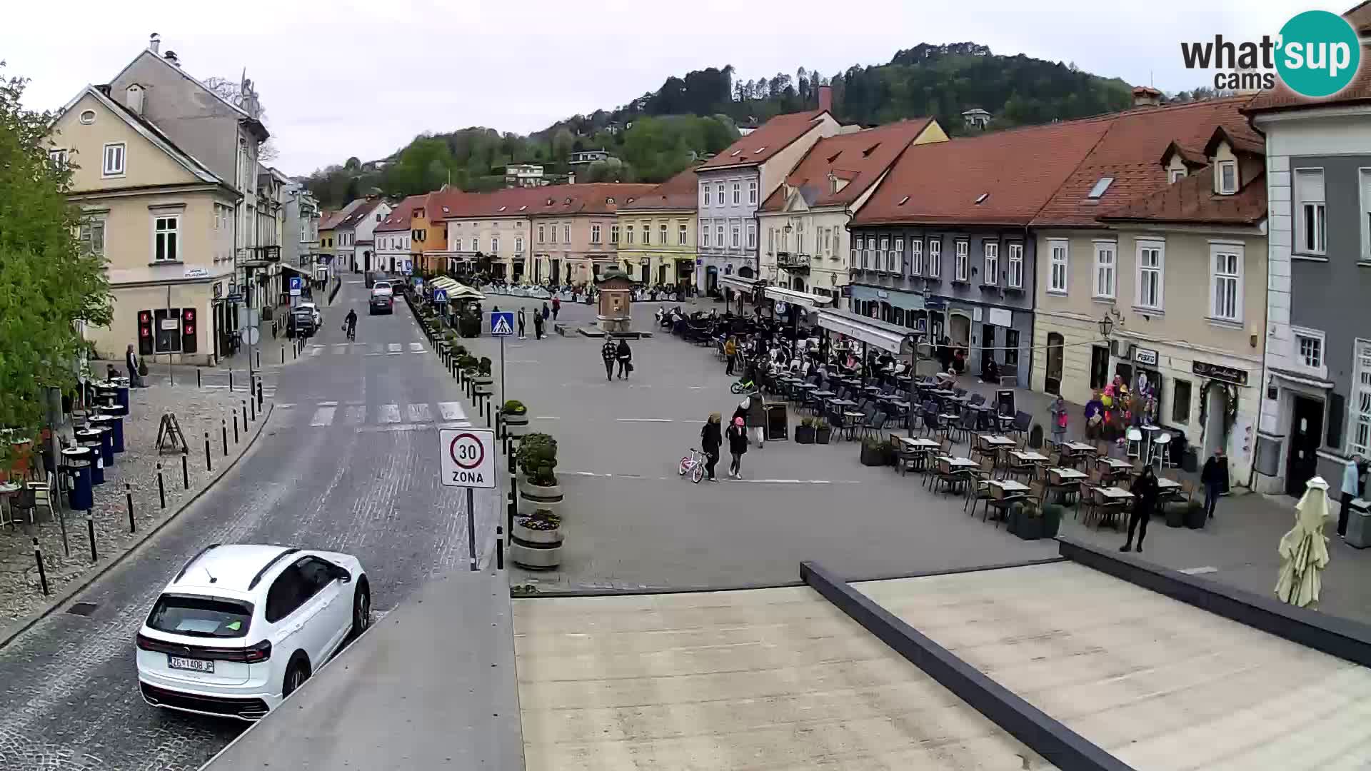 Samobor – Piazza centrale dedicata a re Tomislav