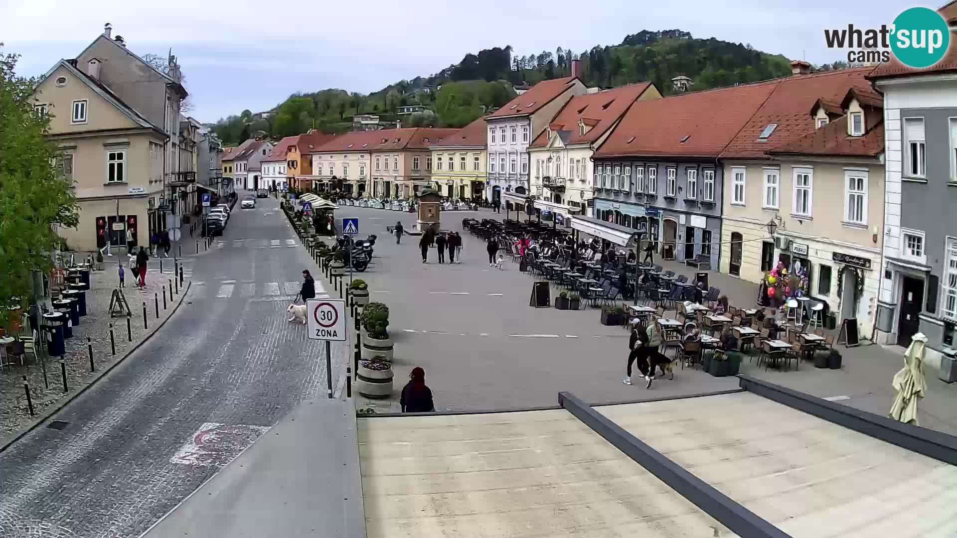 Samobor – Plaza central dedicado al rey Tomislav