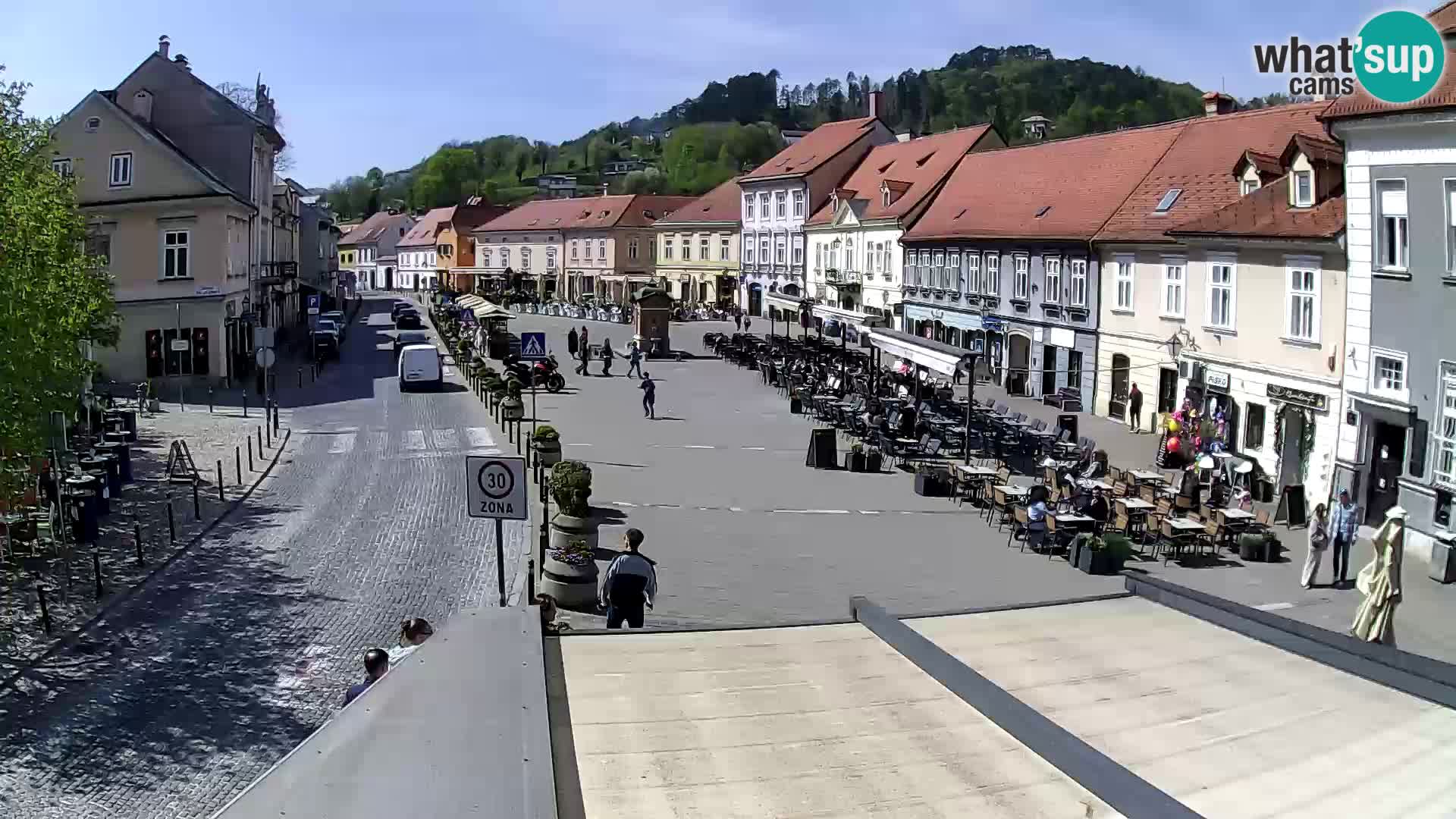 Samobor – Plaza central dedicado al rey Tomislav