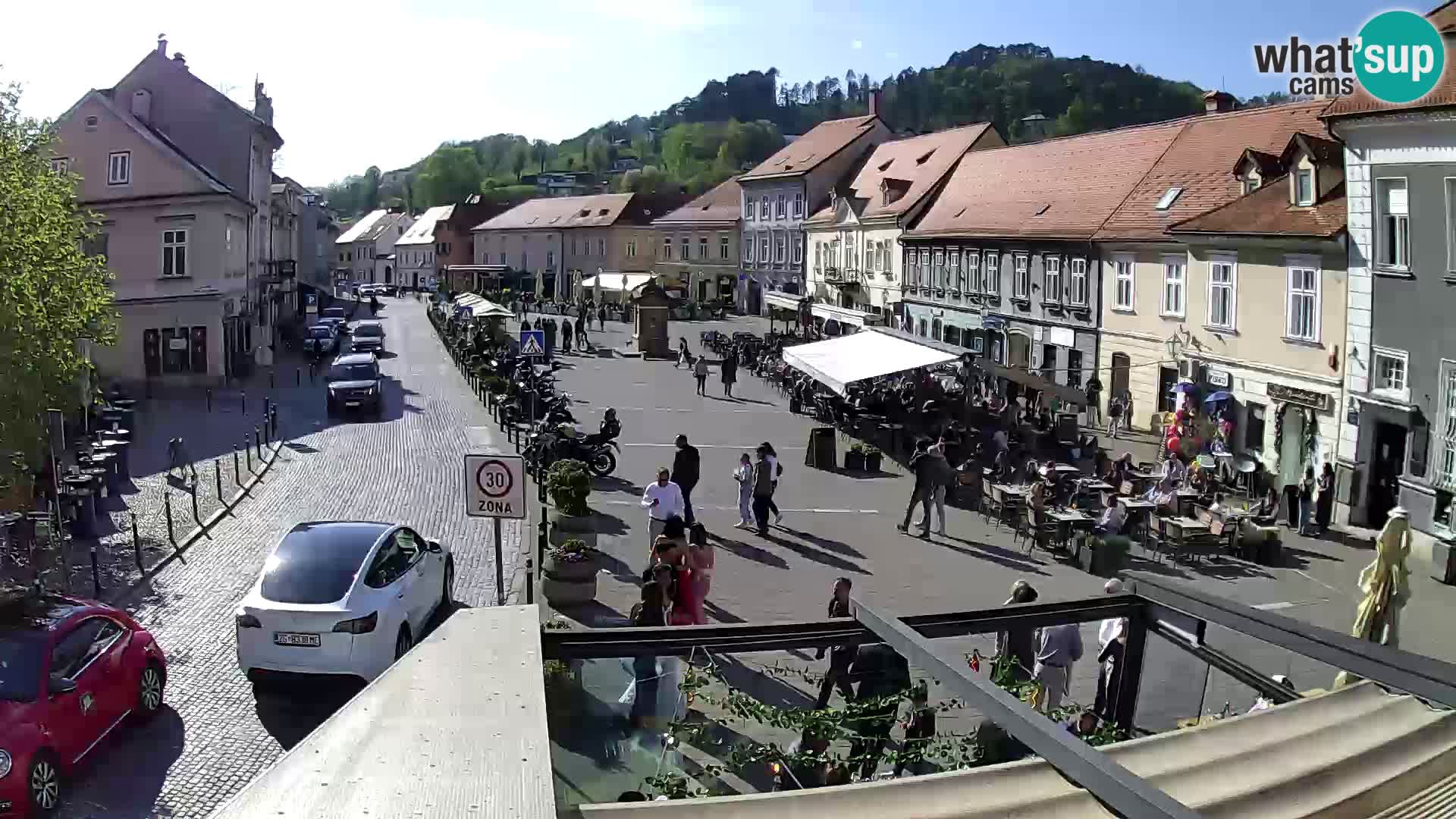 Samobor – Zentralen Platz von König Tomislav gewidmet