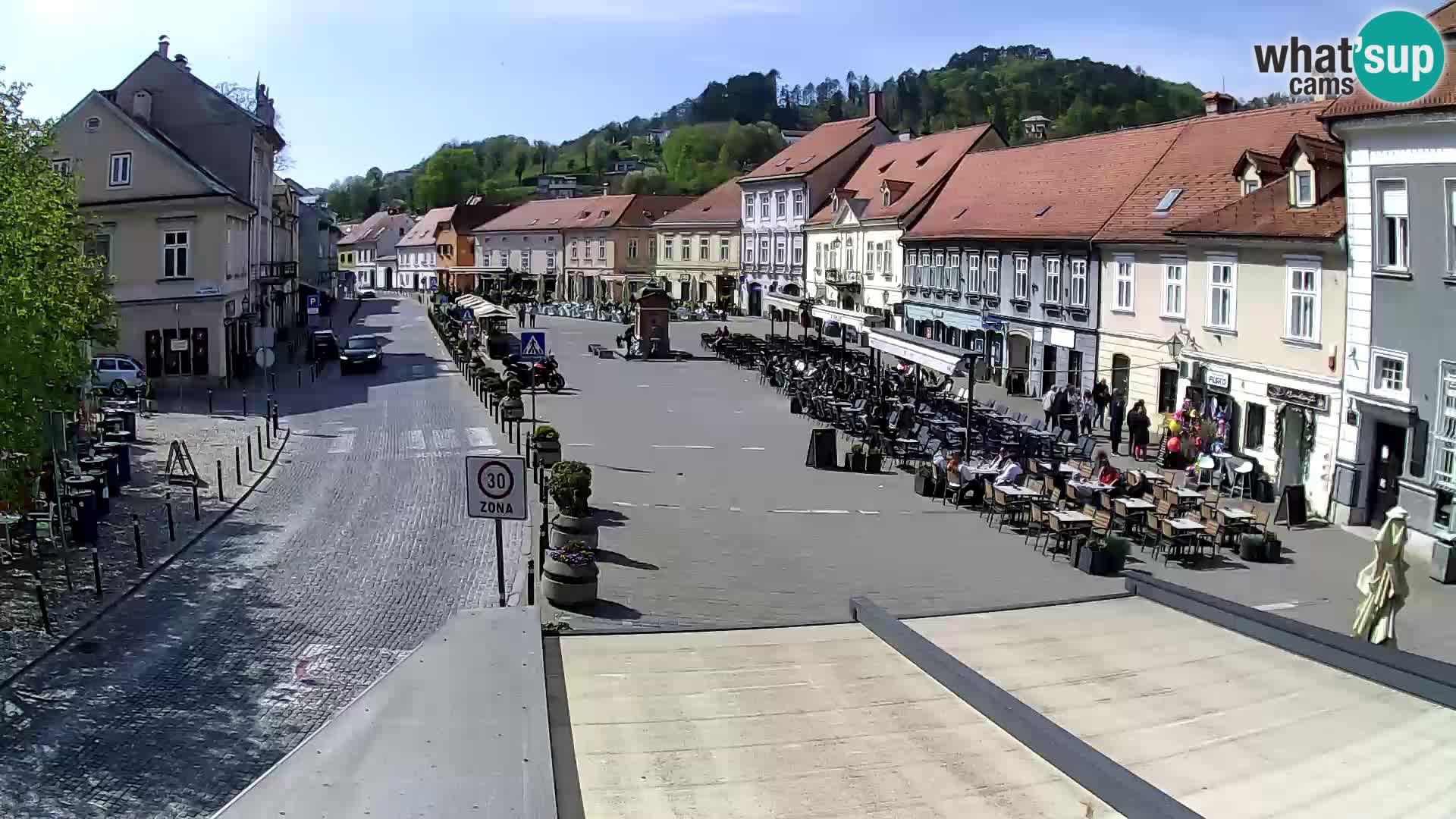 Samobor – Zentralen Platz von König Tomislav gewidmet