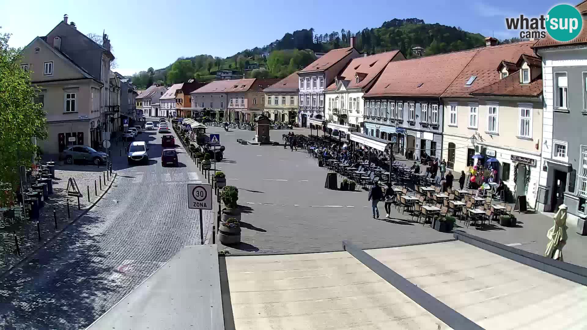Samobor – Piazza centrale dedicata a re Tomislav