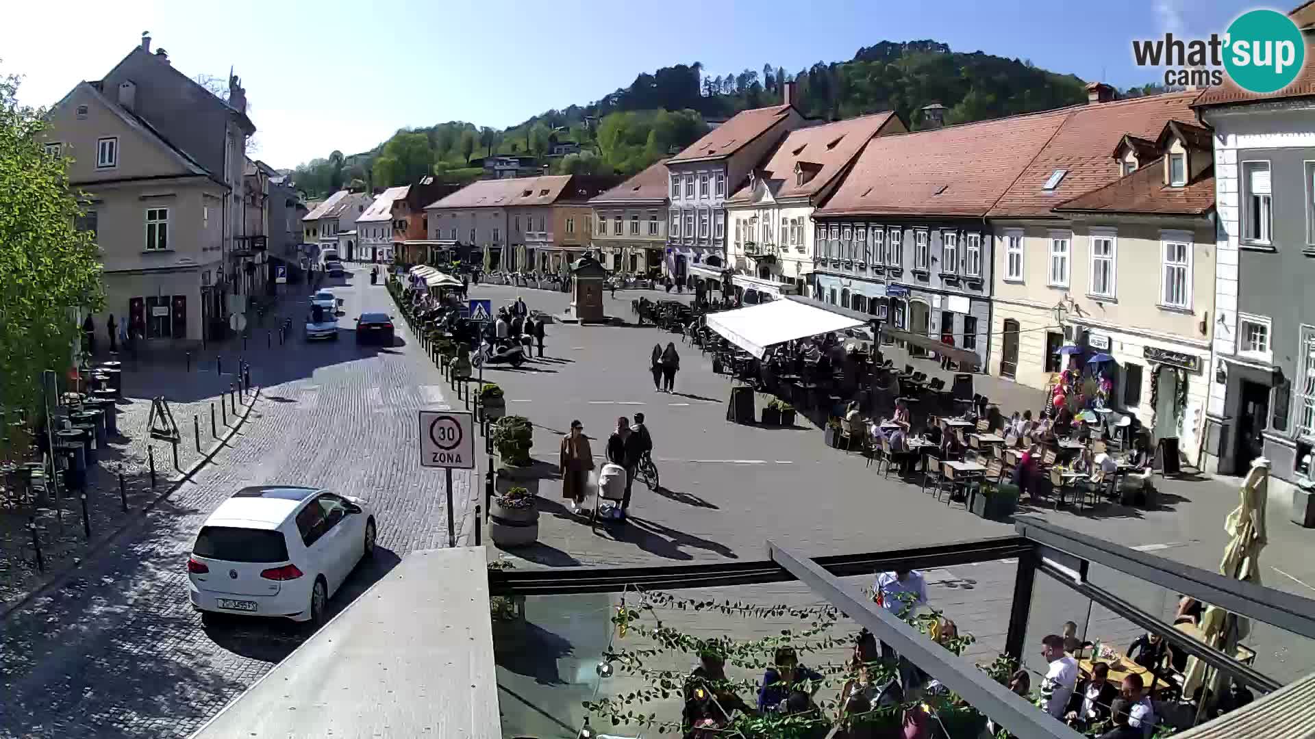 Samobor – Plaza central dedicado al rey Tomislav