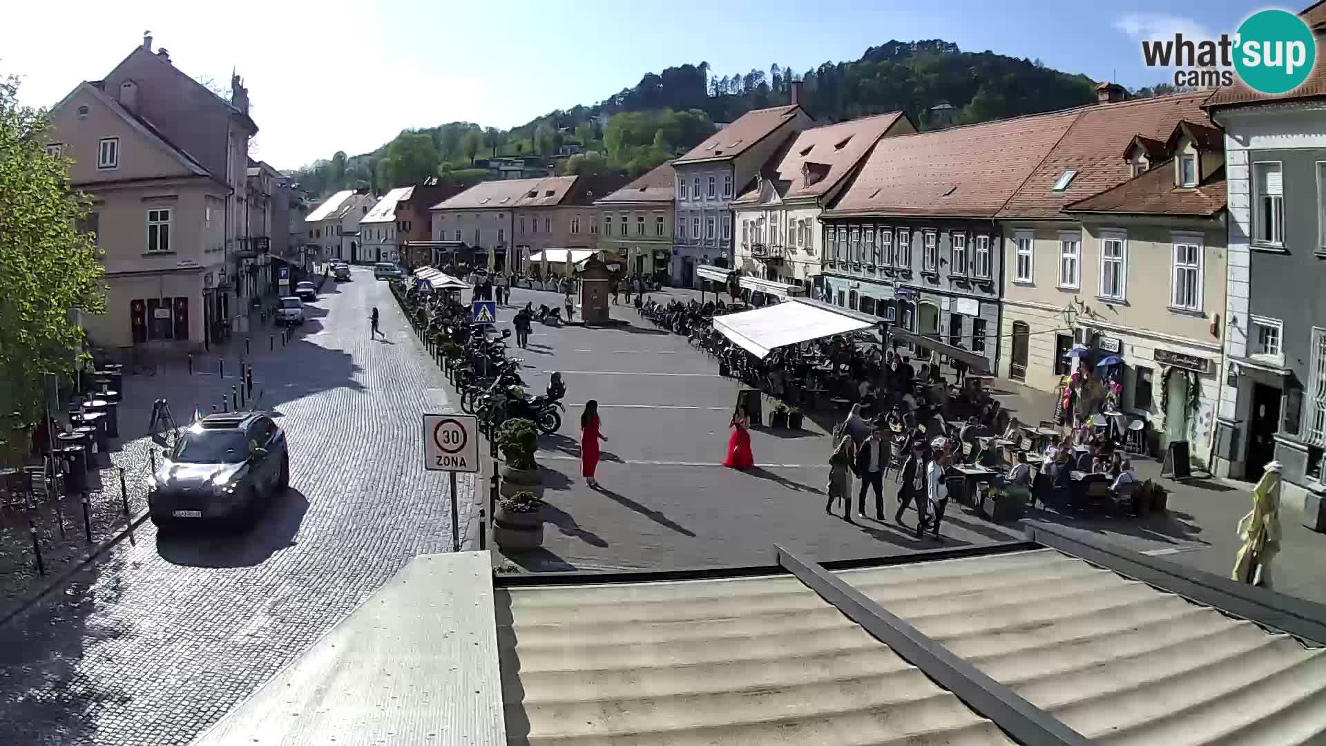 Samobor – Piazza centrale dedicata a re Tomislav
