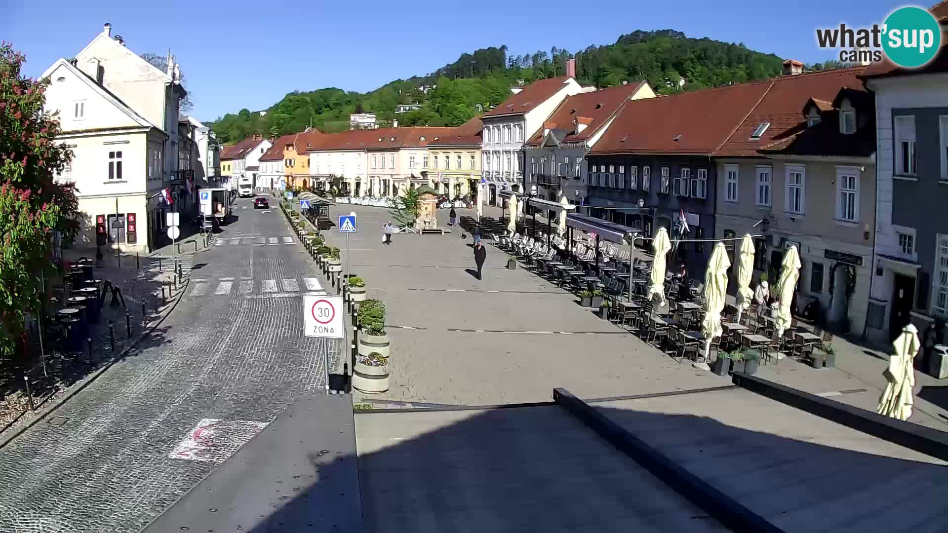 Samobor – Zentralen Platz von König Tomislav gewidmet