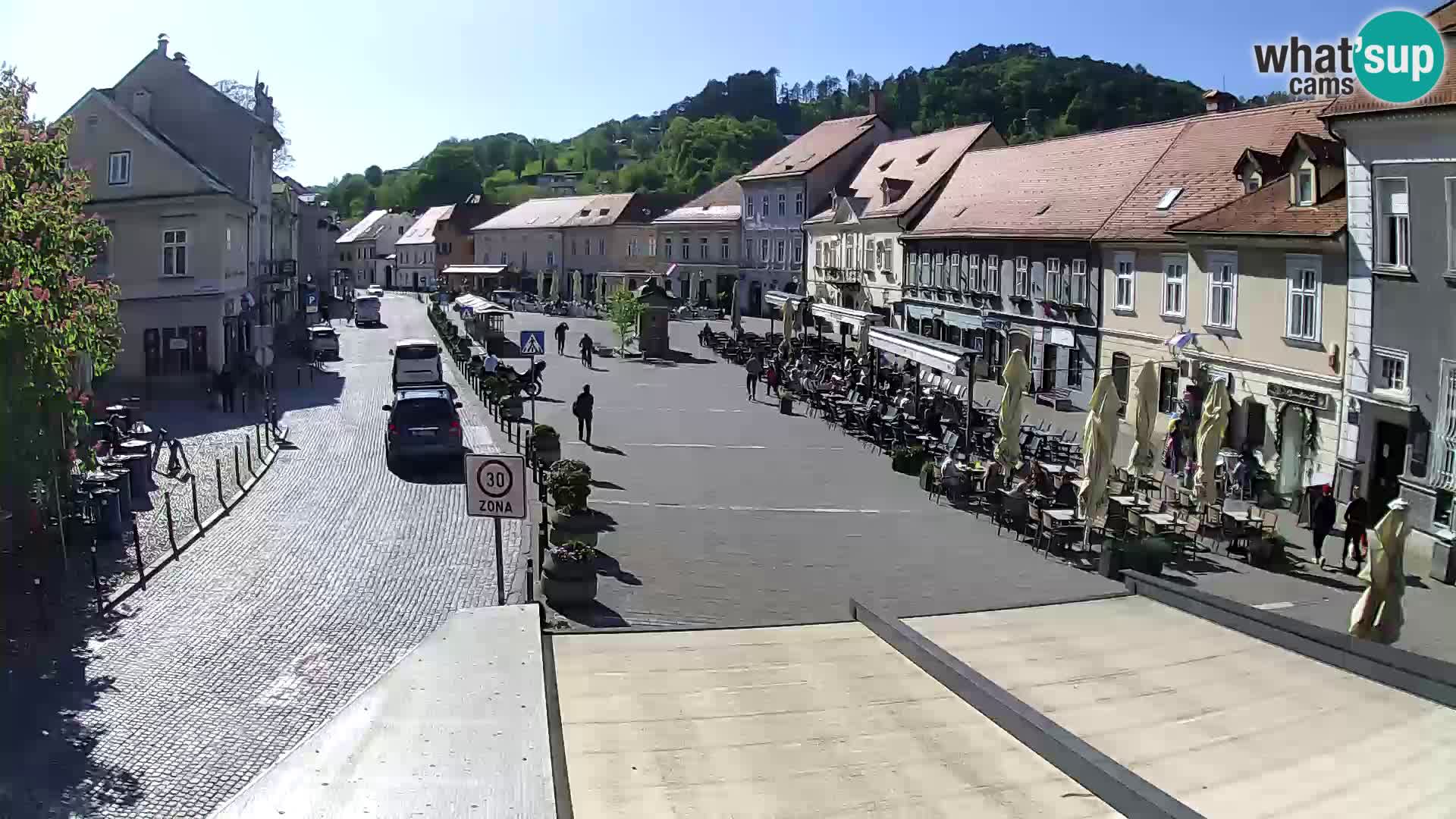 Samobor – Zentralen Platz von König Tomislav gewidmet