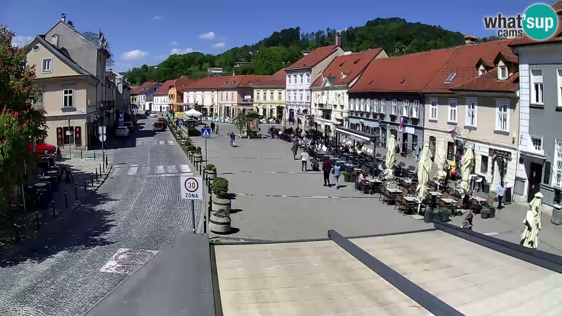 Samobor – Zentralen Platz von König Tomislav gewidmet