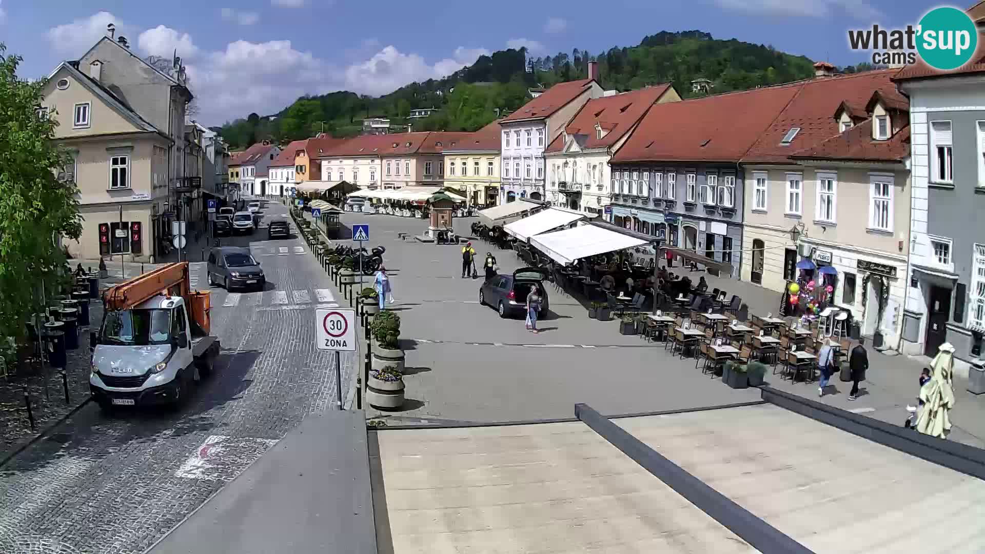 Samobor – Zentralen Platz von König Tomislav gewidmet