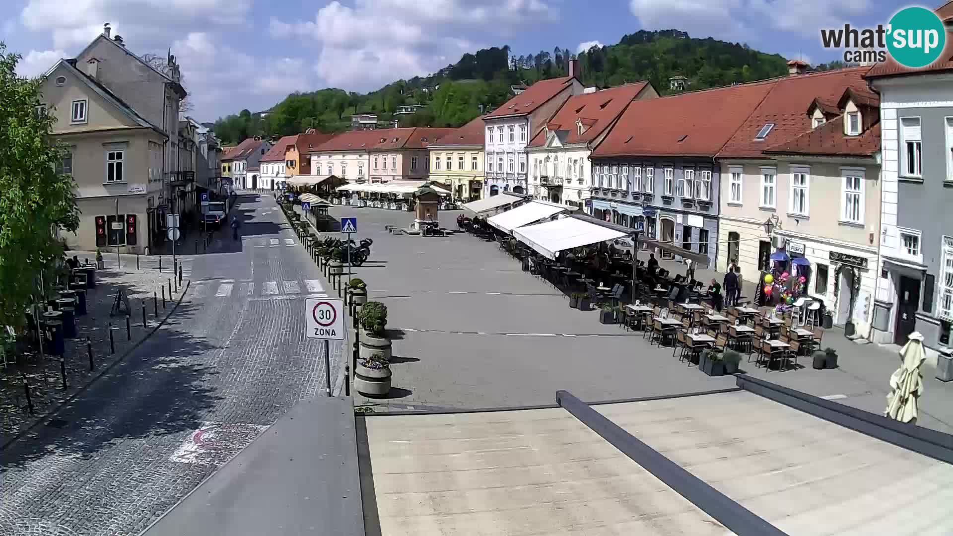 Samobor – Zentralen Platz von König Tomislav gewidmet
