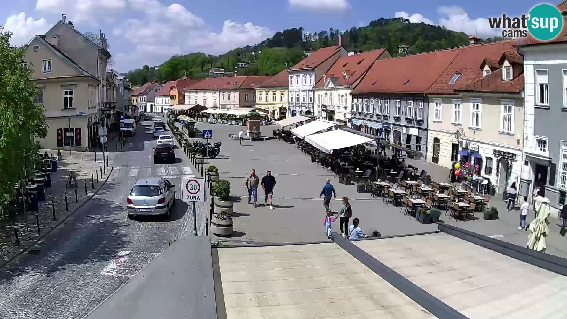 Samobor – Piazza centrale dedicata a re Tomislav