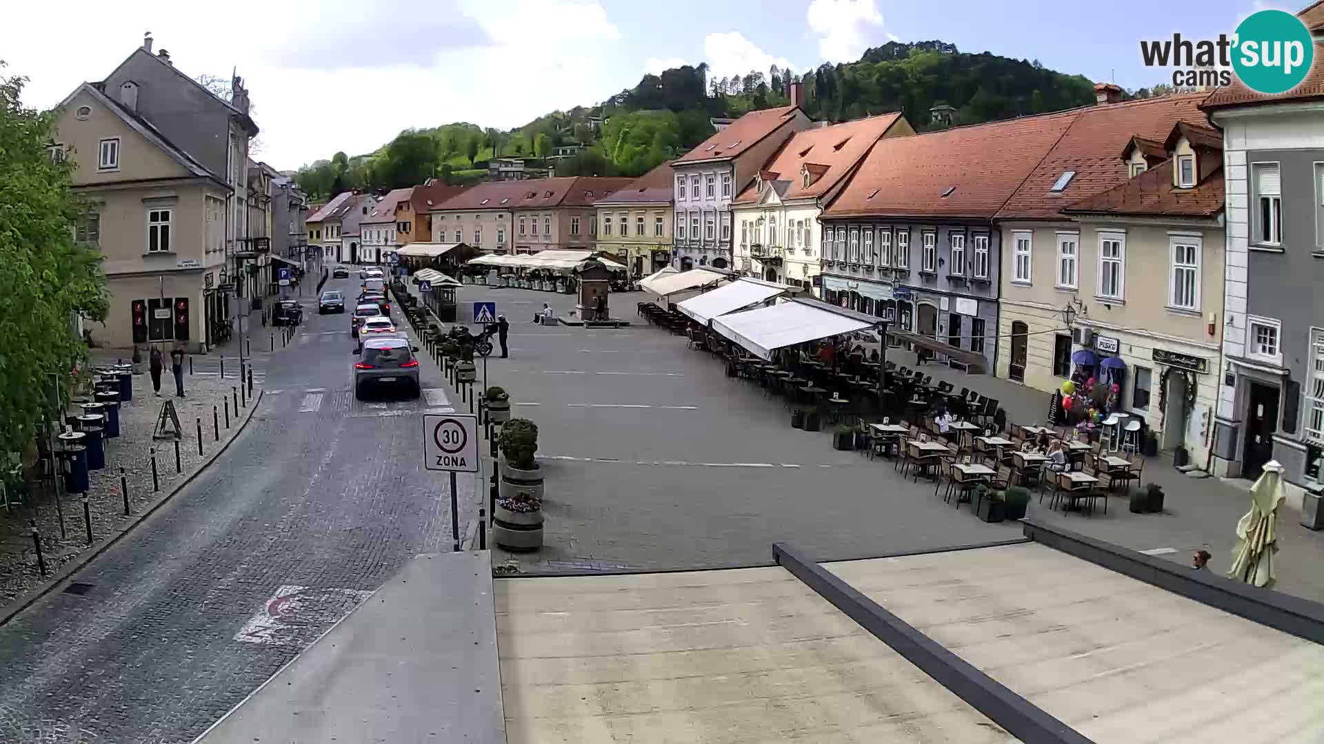 Samobor – Zentralen Platz von König Tomislav gewidmet