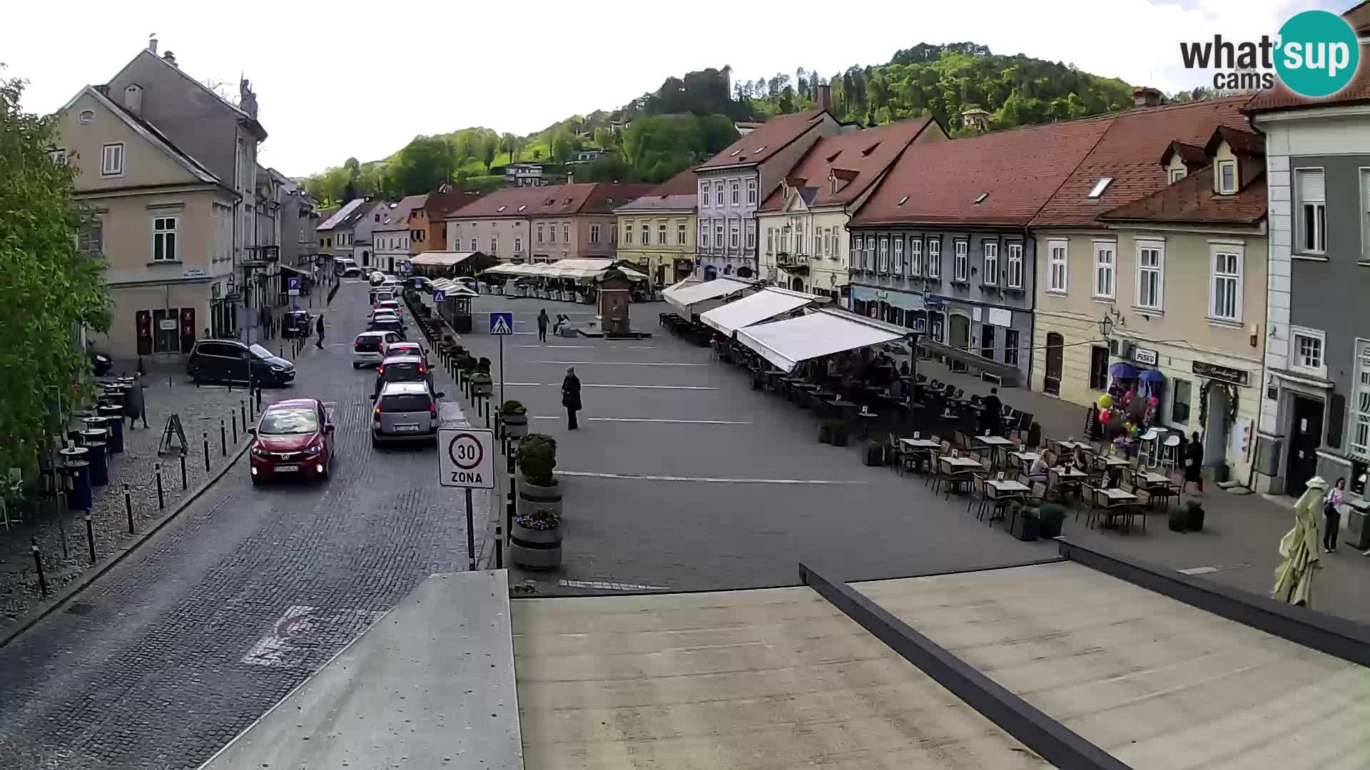 Samobor – Zentralen Platz von König Tomislav gewidmet