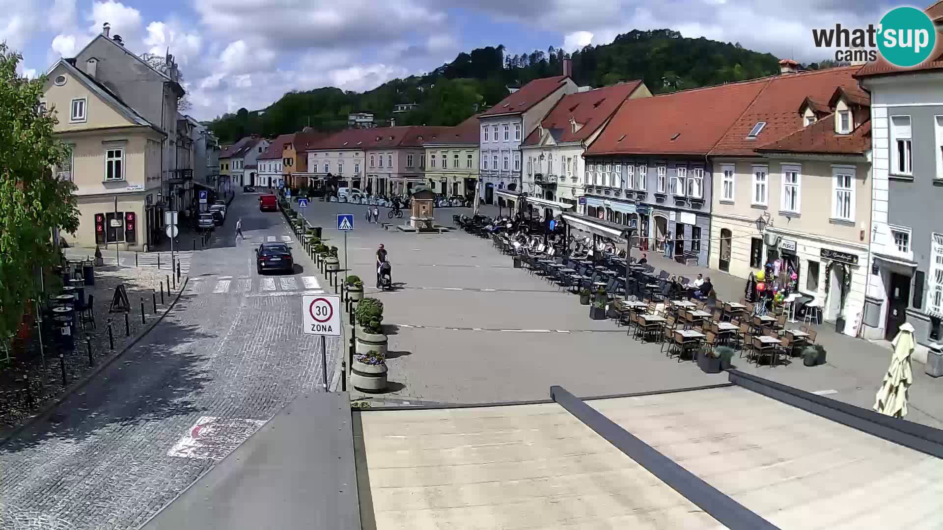 Samobor – Piazza centrale dedicata a re Tomislav