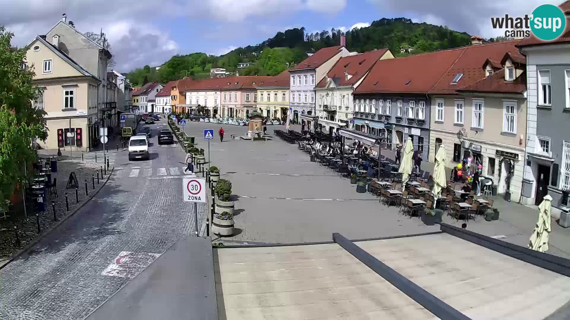 Samobor – Piazza centrale dedicata a re Tomislav