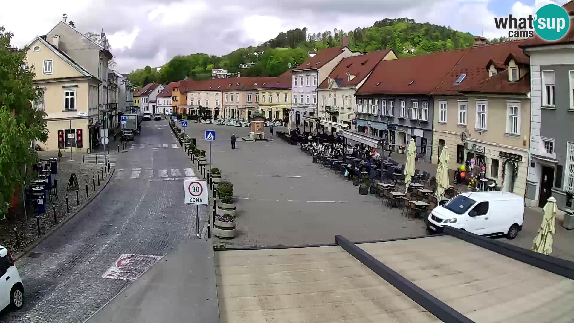 Samobor – Piazza centrale dedicata a re Tomislav