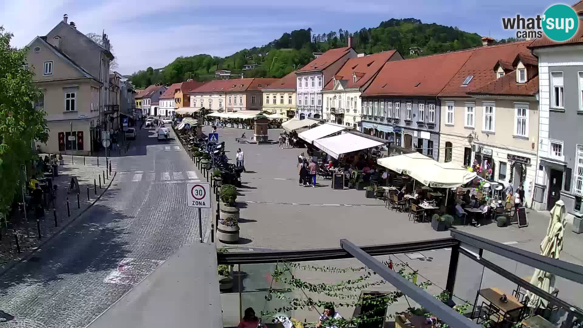 Samobor – Piazza centrale dedicata a re Tomislav