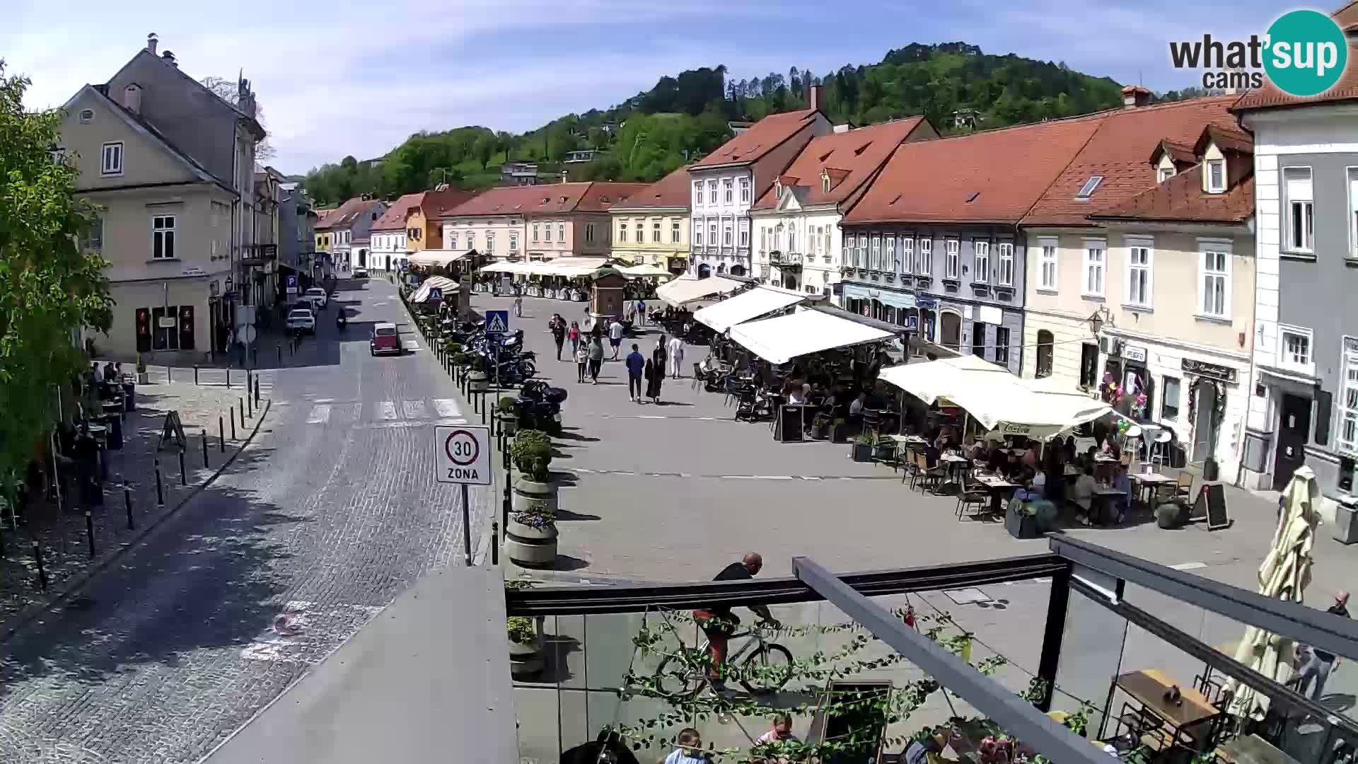 Samobor – Zentralen Platz von König Tomislav gewidmet