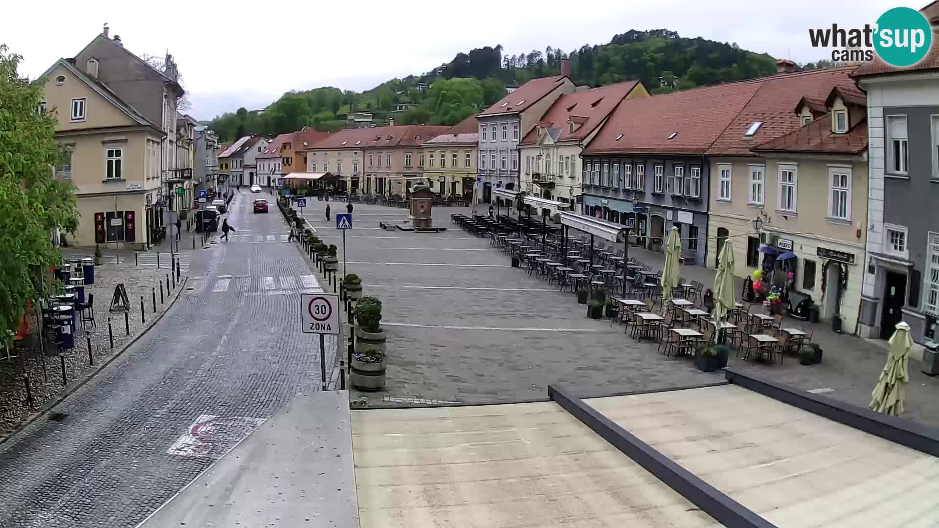 Samobor – Zentralen Platz von König Tomislav gewidmet