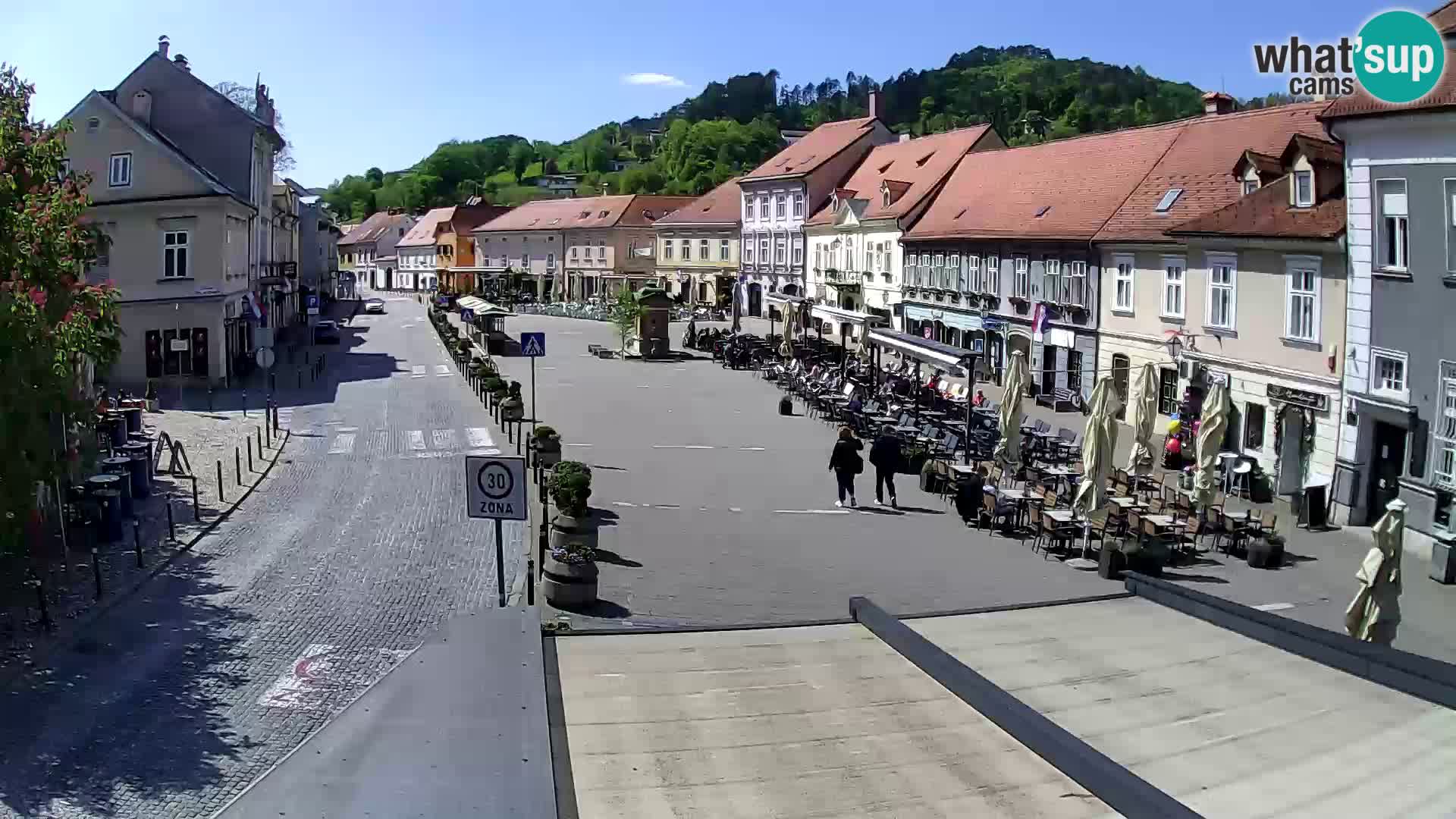 Samobor – Piazza centrale dedicata a re Tomislav