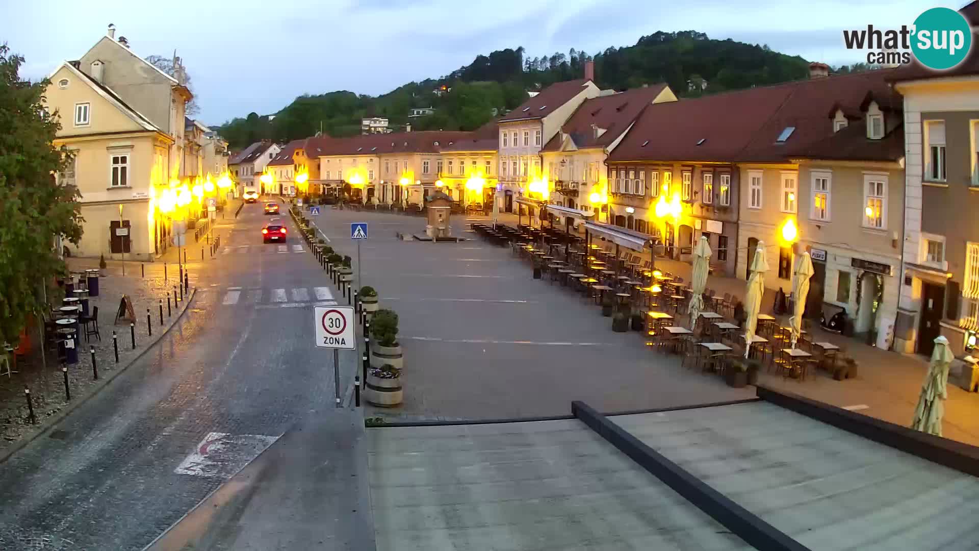 Samobor – Zentralen Platz von König Tomislav gewidmet