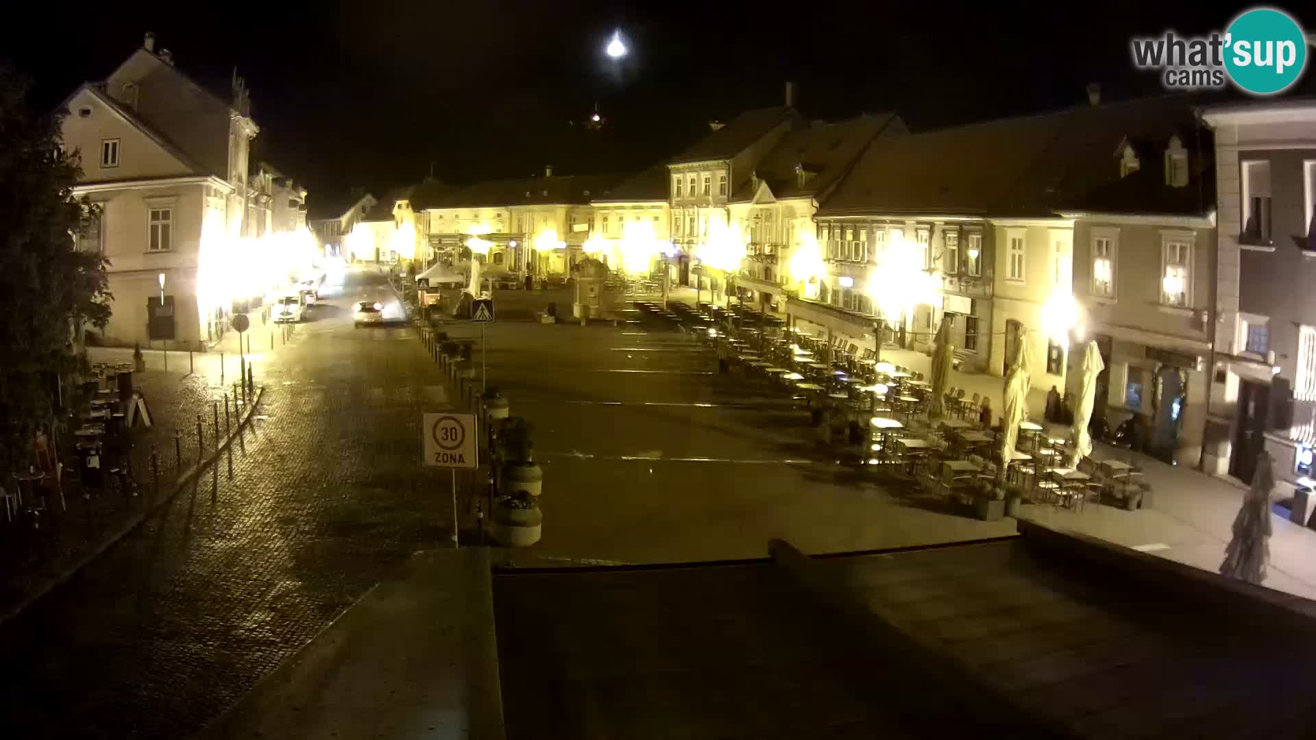 Samobor – Place centrale dédié au roi Tomislav