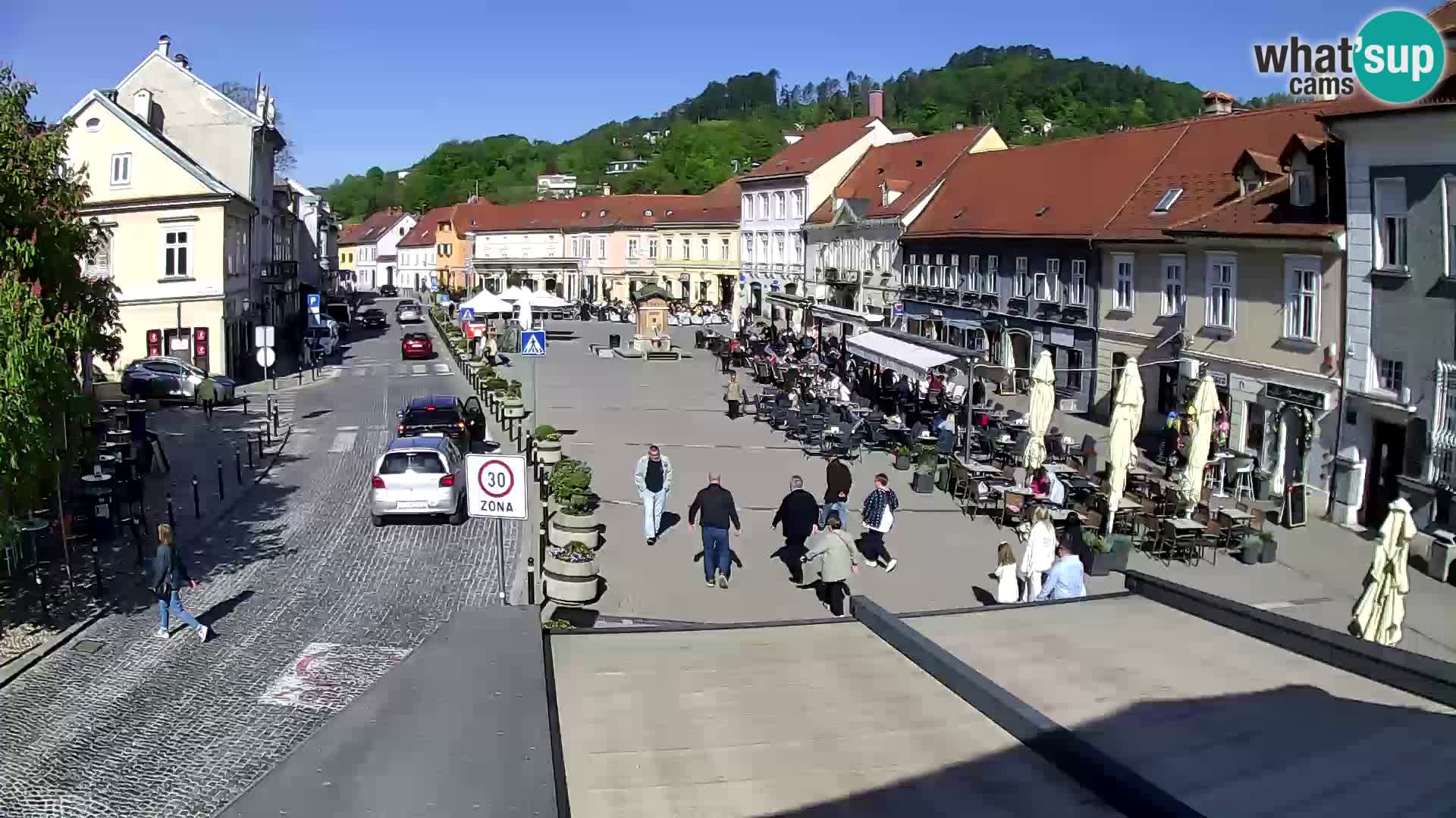 Samobor – Piazza centrale dedicata a re Tomislav