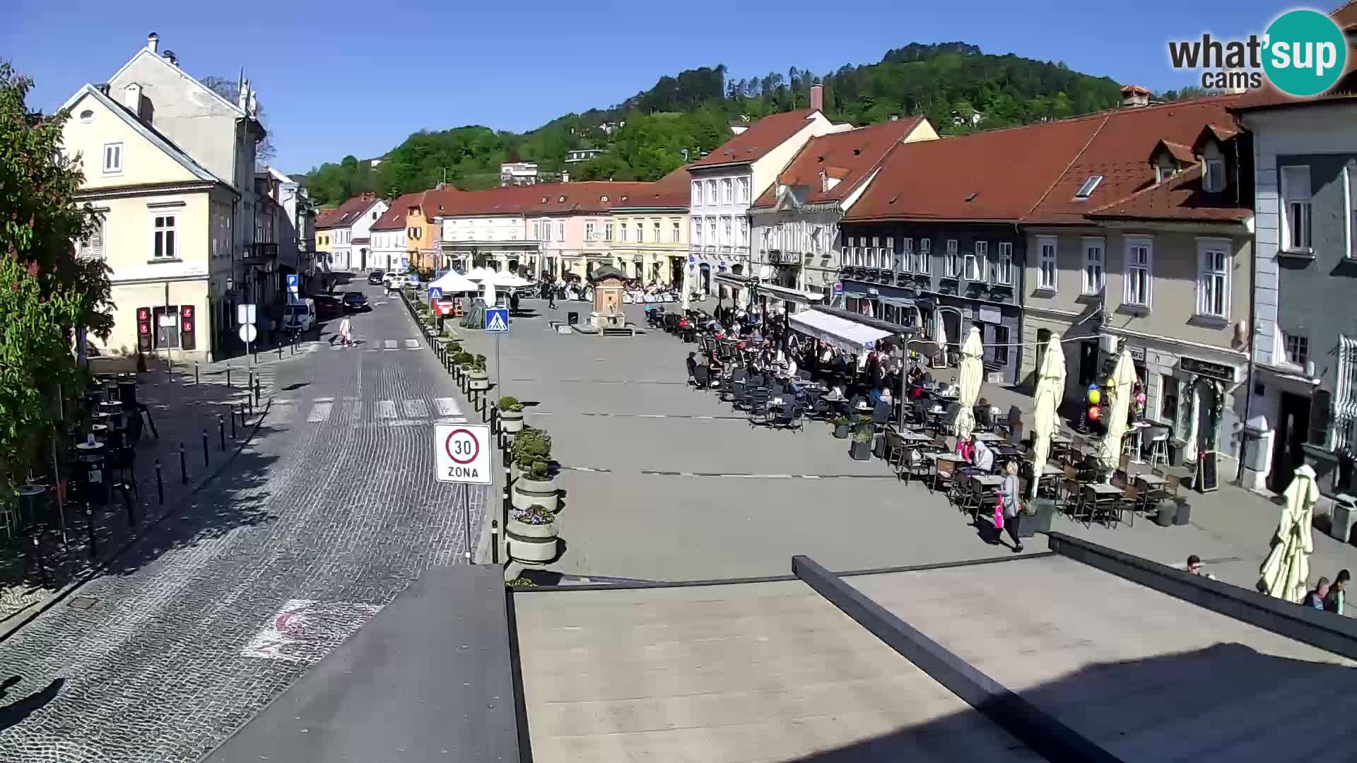 Samobor – Plaza central dedicado al rey Tomislav