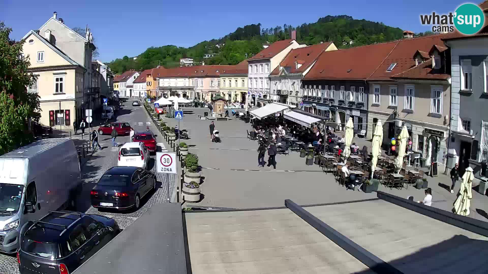 Samobor – Plaza central dedicado al rey Tomislav