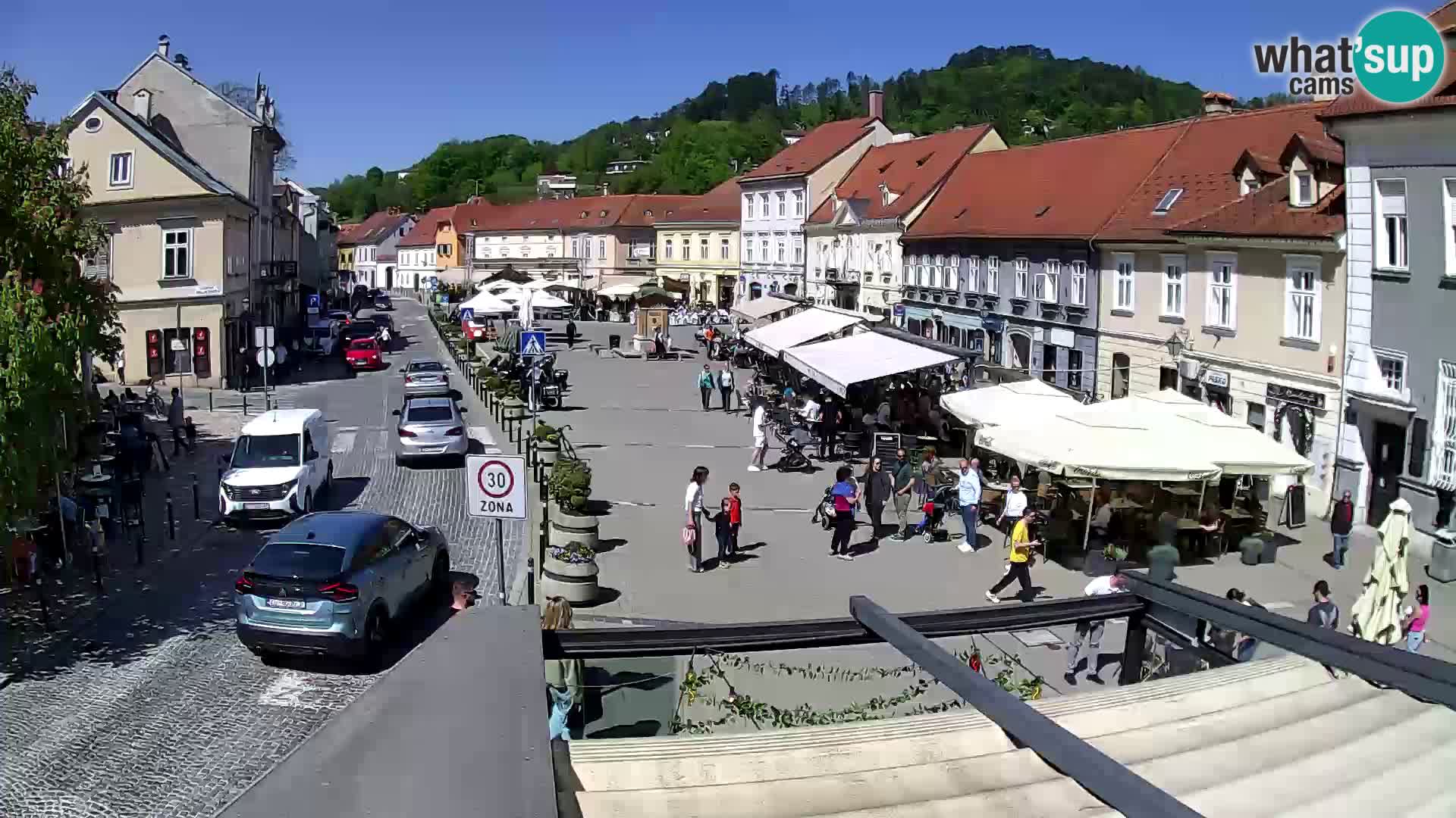 Samobor – Plaza central dedicado al rey Tomislav