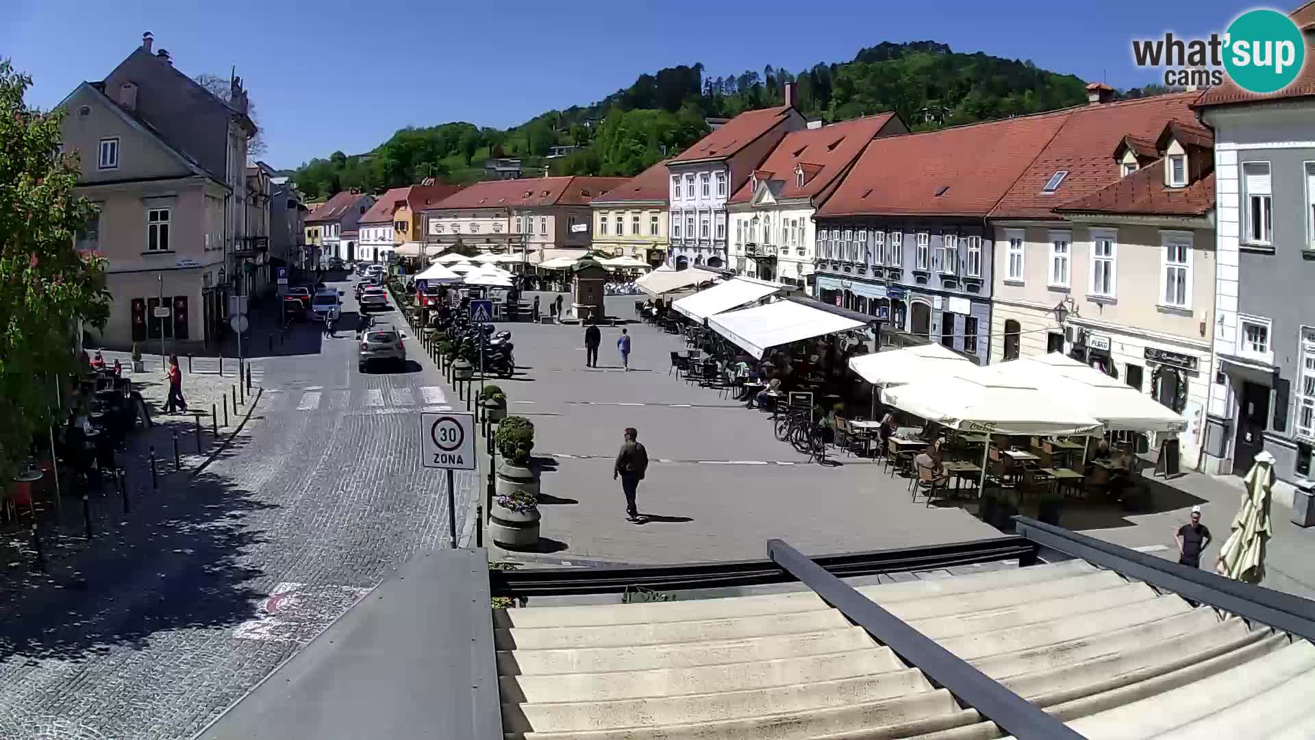 Samobor – Zentralen Platz von König Tomislav gewidmet