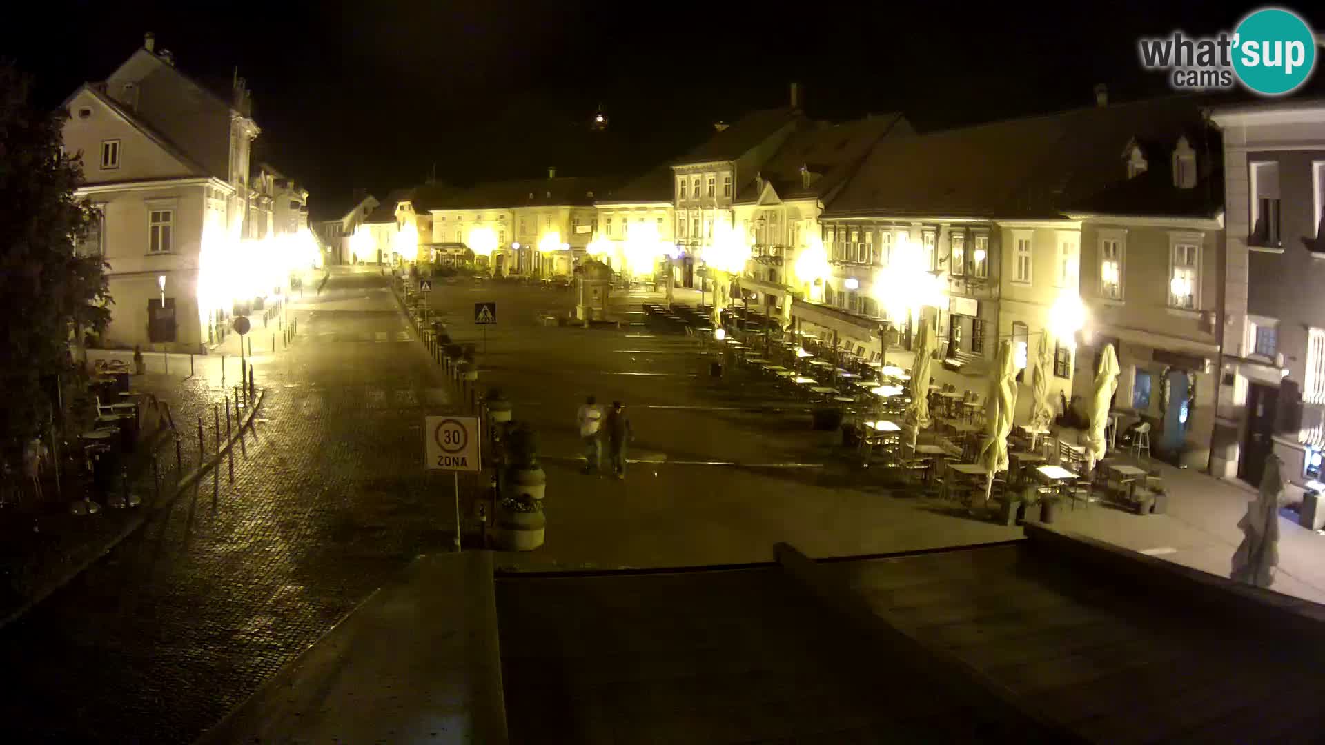 Samobor – Place centrale dédié au roi Tomislav