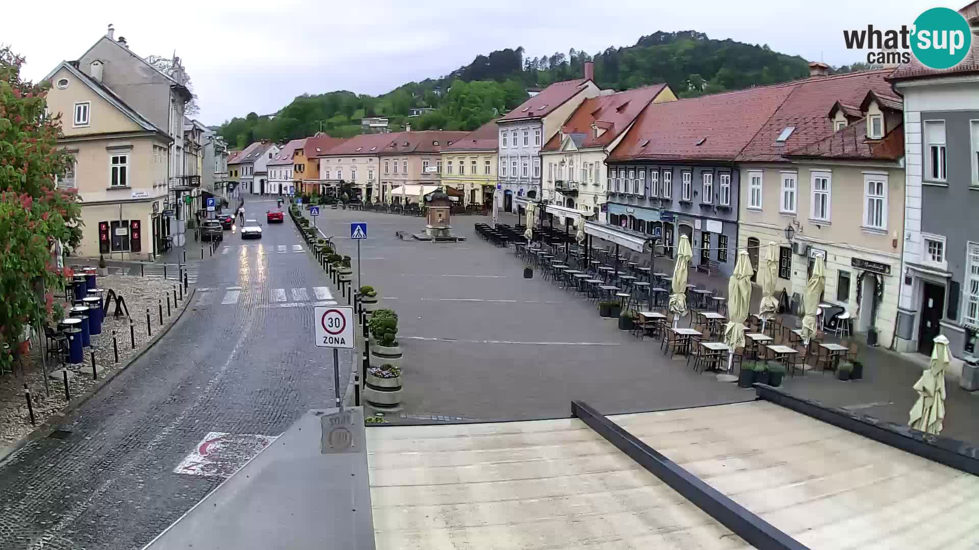 Samobor – Plaza central dedicado al rey Tomislav