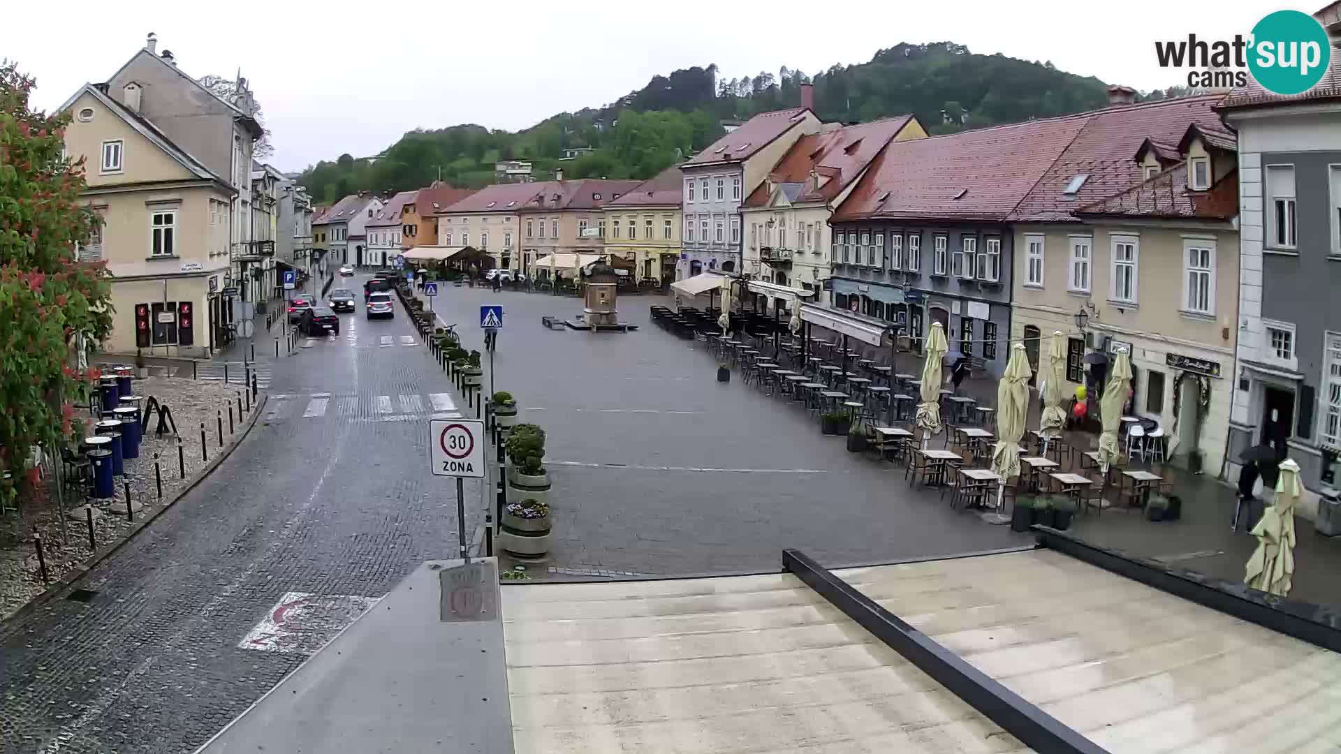 Samobor – Plaza central dedicado al rey Tomislav