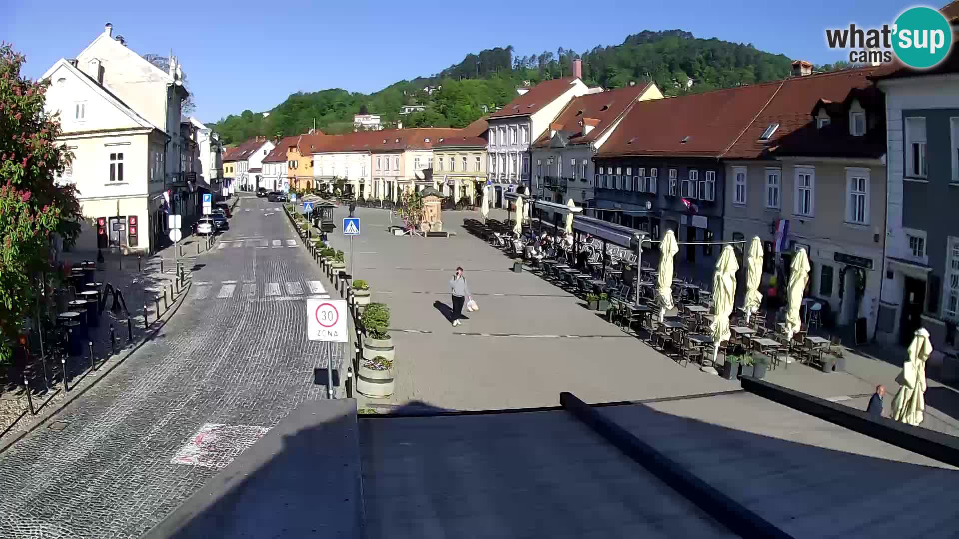 Samobor – Piazza centrale dedicata a re Tomislav