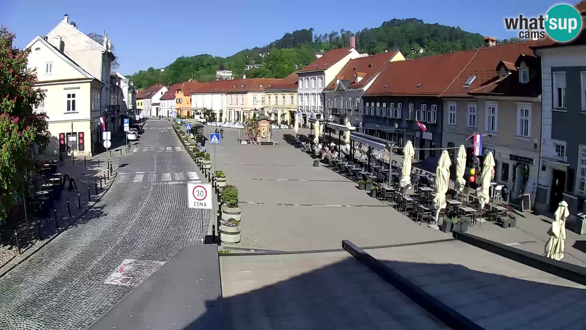 Samobor – Zentralen Platz von König Tomislav gewidmet