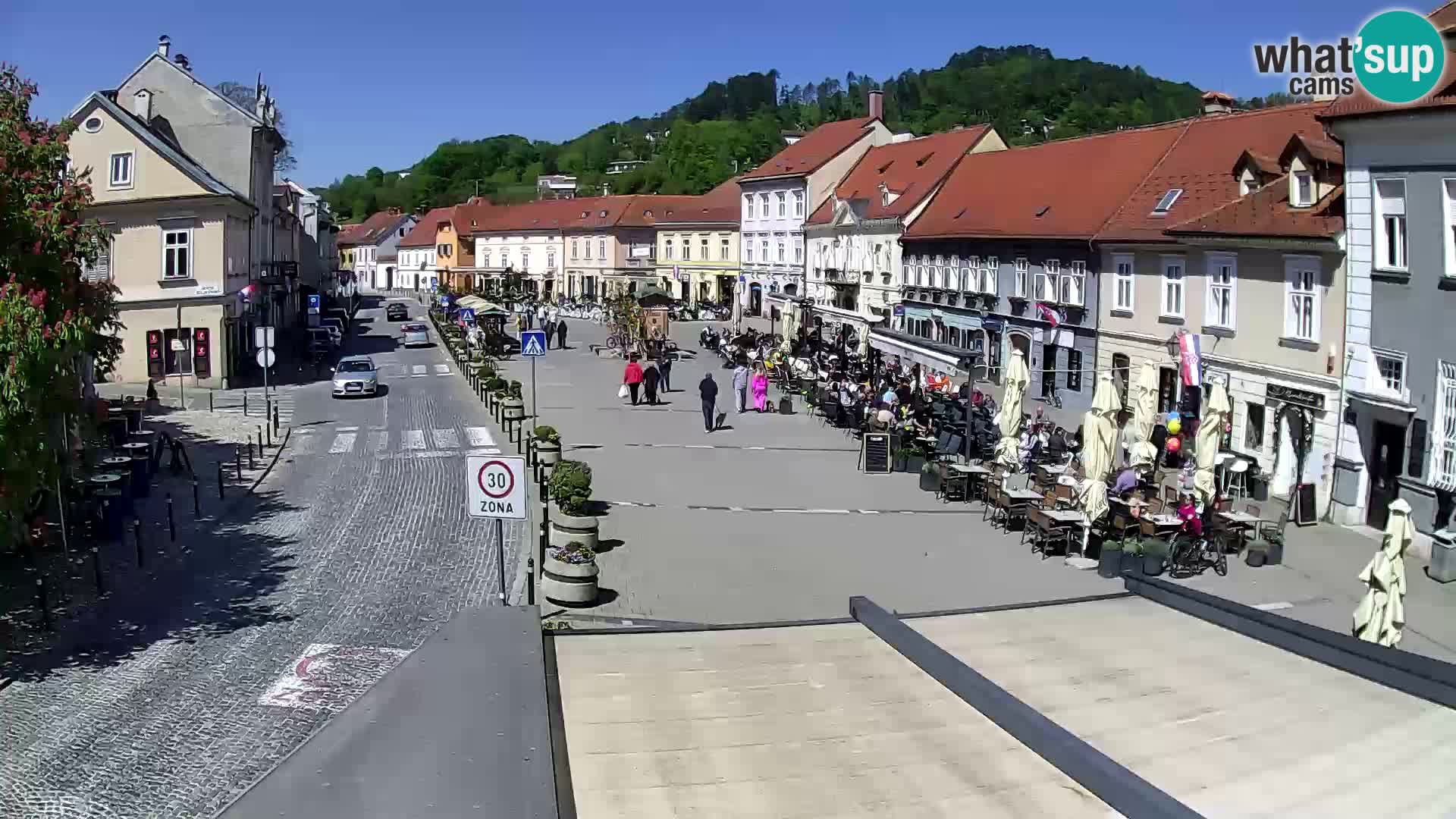 Samobor – Piazza centrale dedicata a re Tomislav