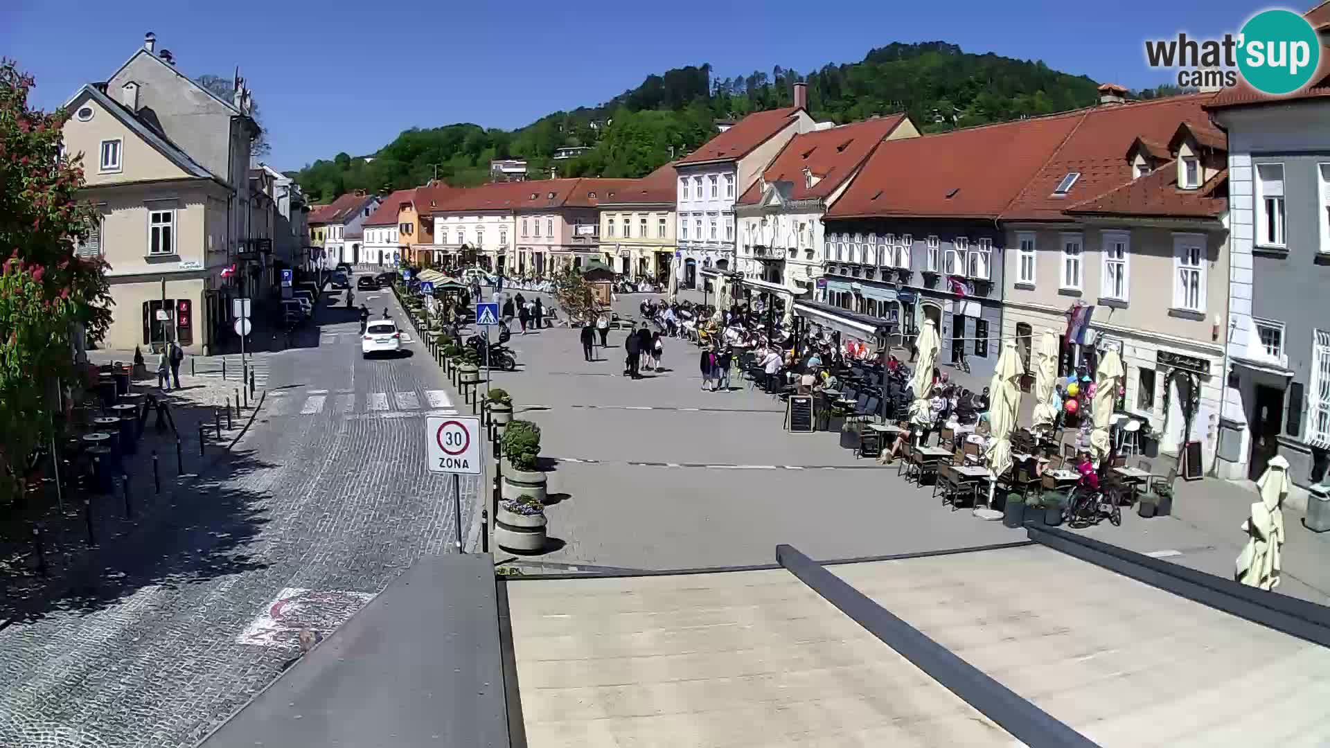 Samobor – Zentralen Platz von König Tomislav gewidmet