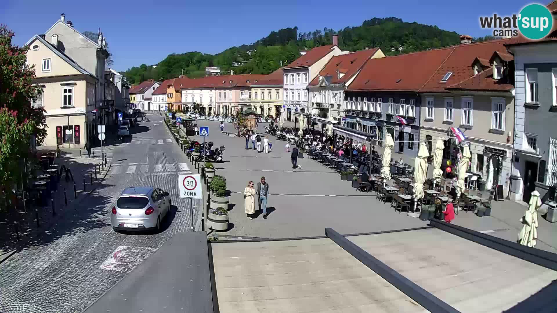 Samobor – Main square dedicated to King Tomislav